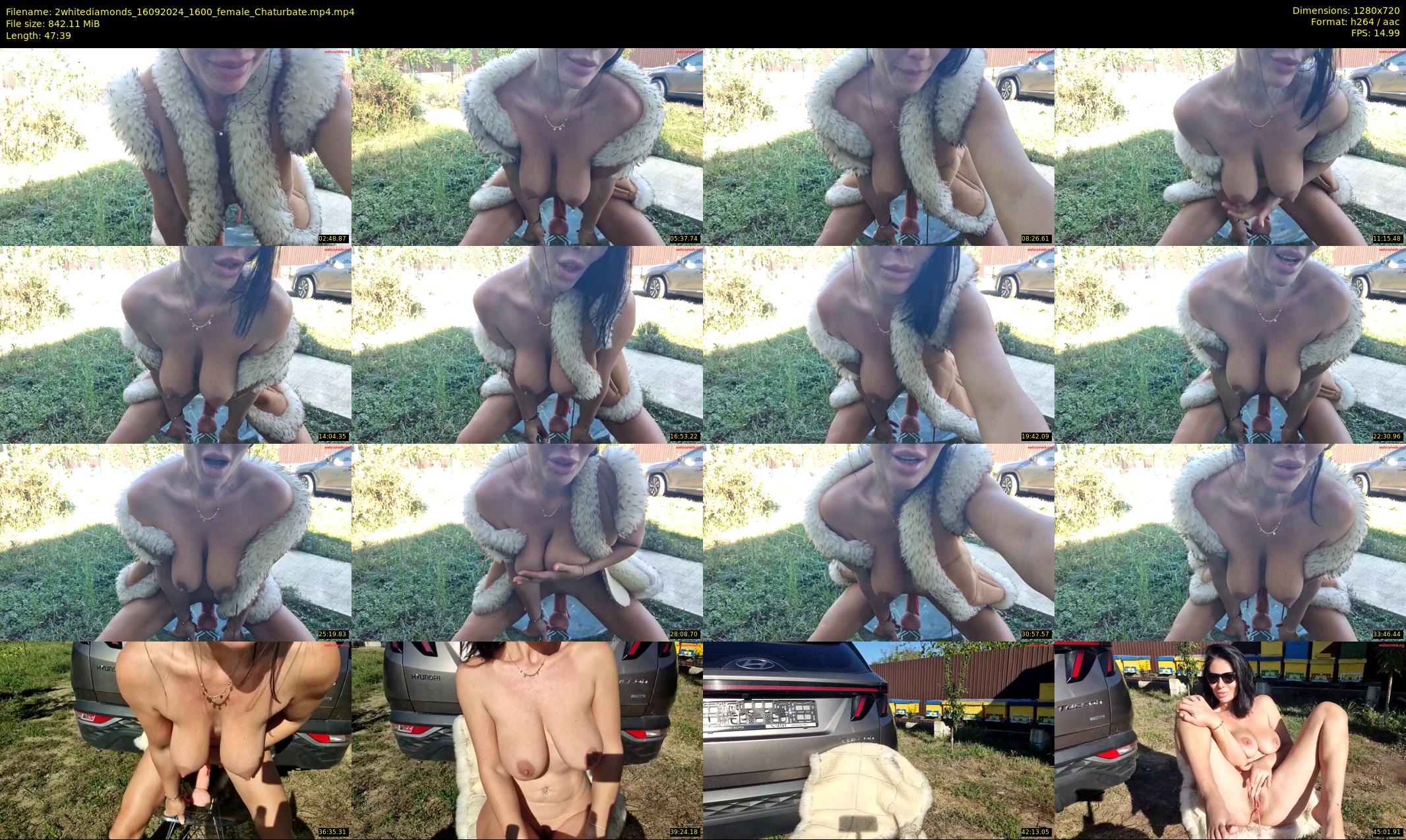 2whitediamonds — 48 minute Chaturbate couple cam show recording, 720p, Sep 16, 2024