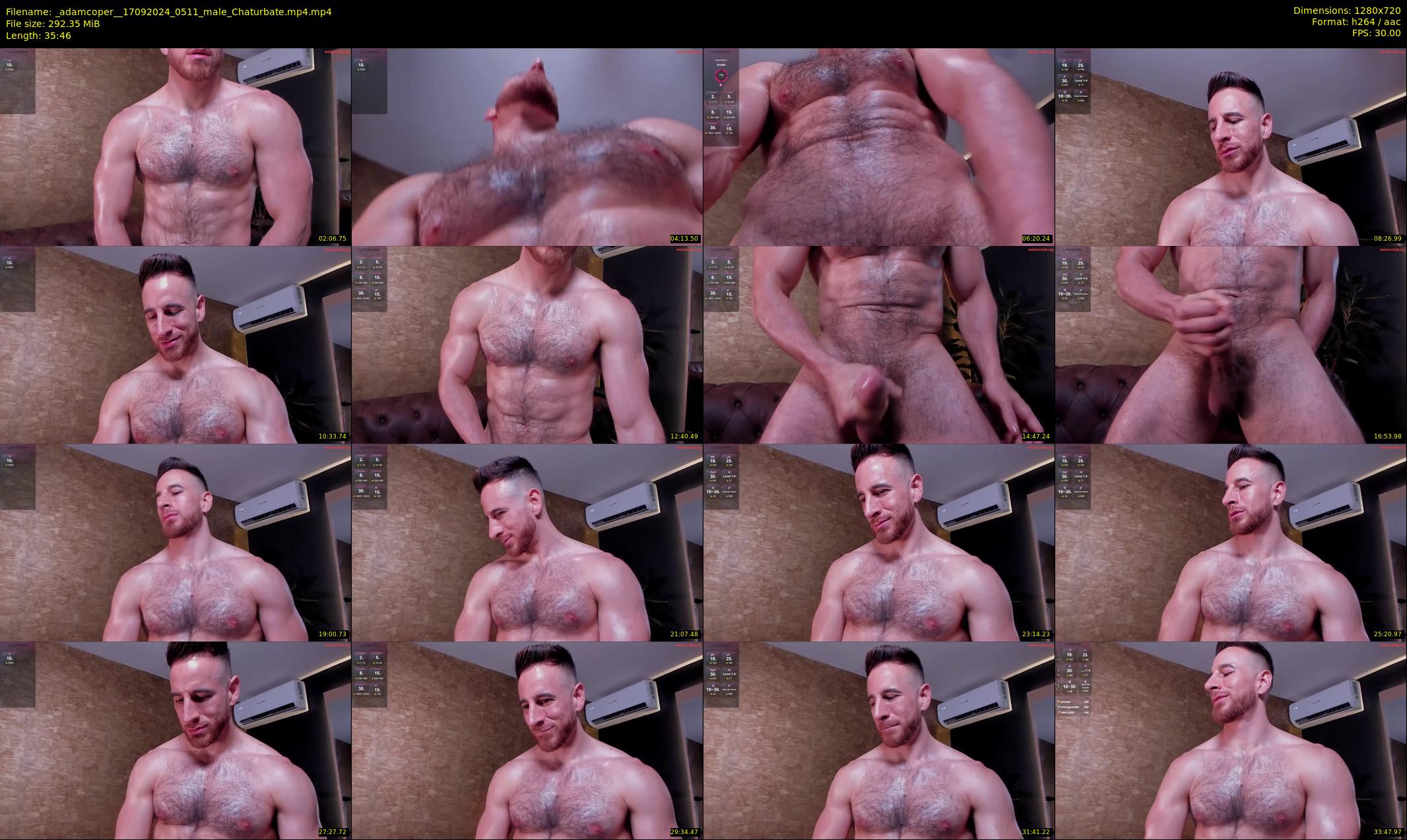 _adamcoper_ — 36 minute Chaturbate male cam show recording, 720p, Sep 17, 2024