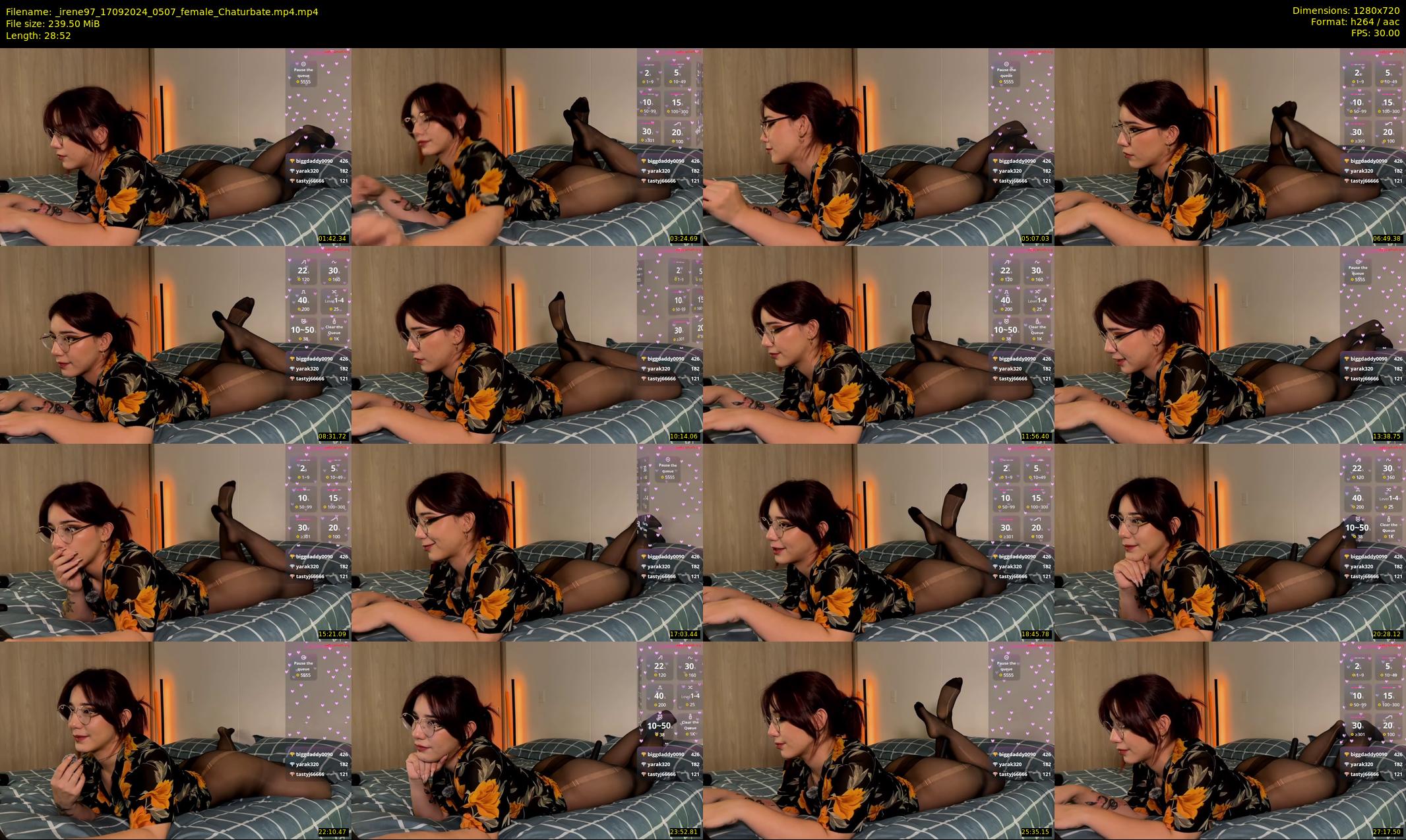 _irene97 — 29 minute Chaturbate female cam show recording, 720p, Sep 17, 2024