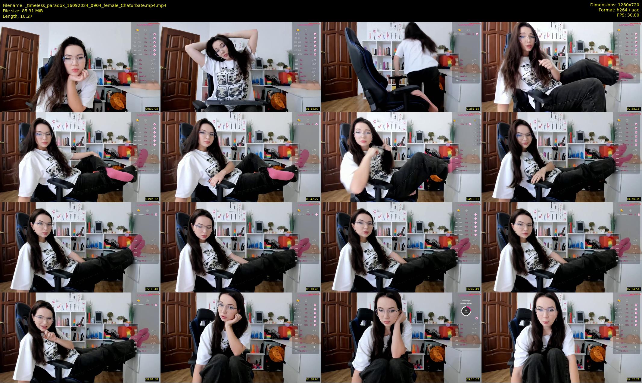 _timeless_paradox — 11 minute Chaturbate female cam show recording, 720p, Sep 16, 2024