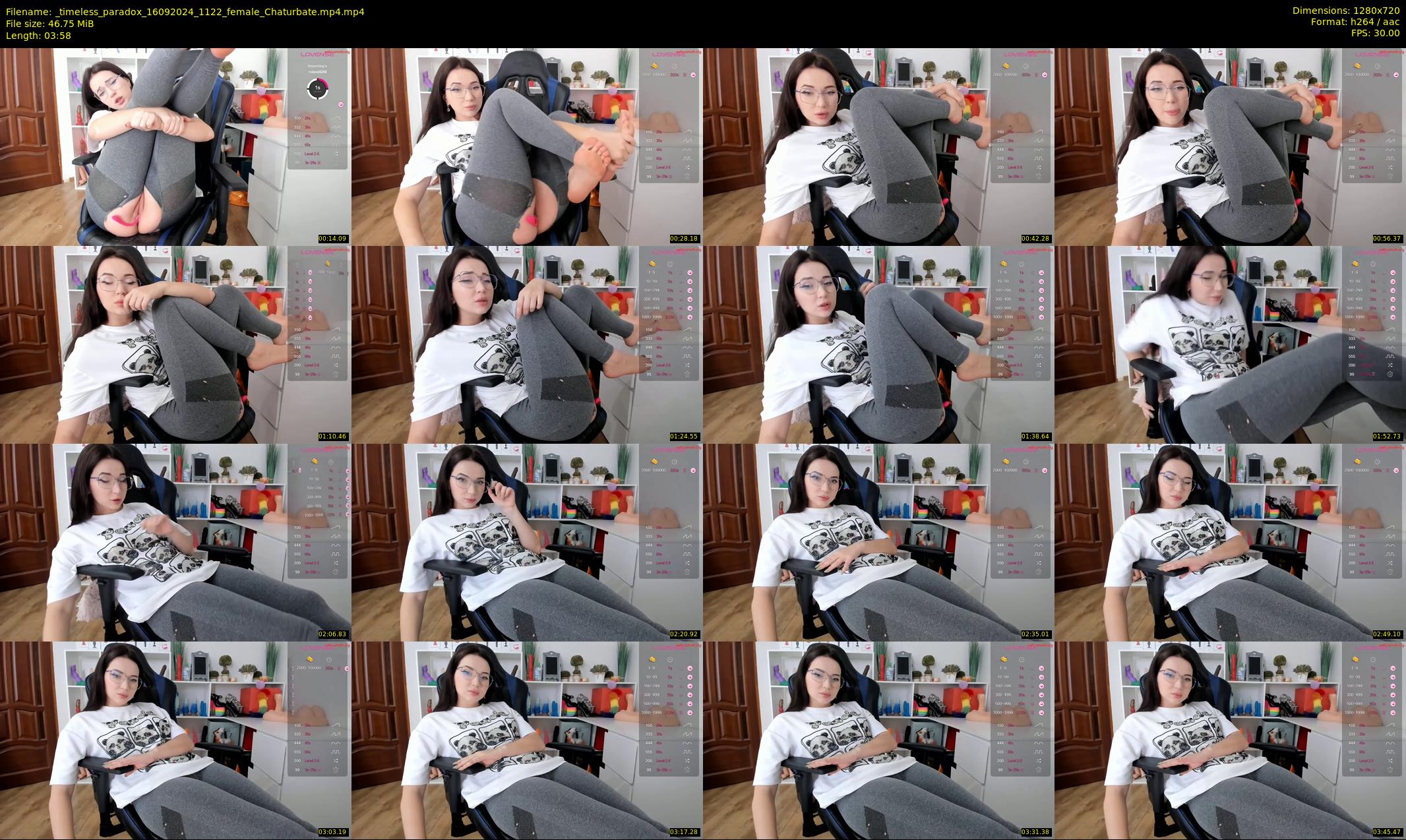 _timeless_paradox — 4 minute Chaturbate female cam show recording, 720p, Sep 16, 2024