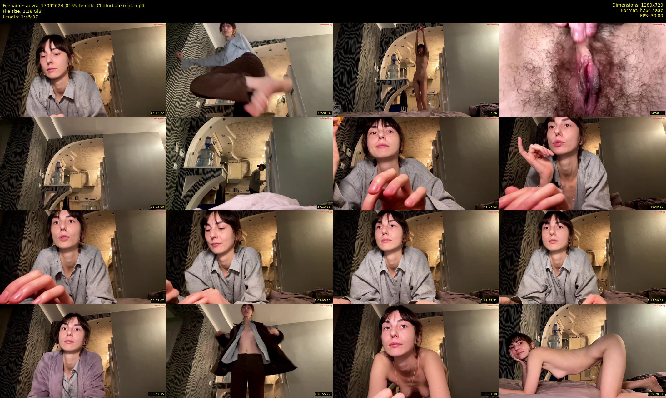 aevra — 106 minute Chaturbate female cam show recording, 720p, Sep 17, 2024