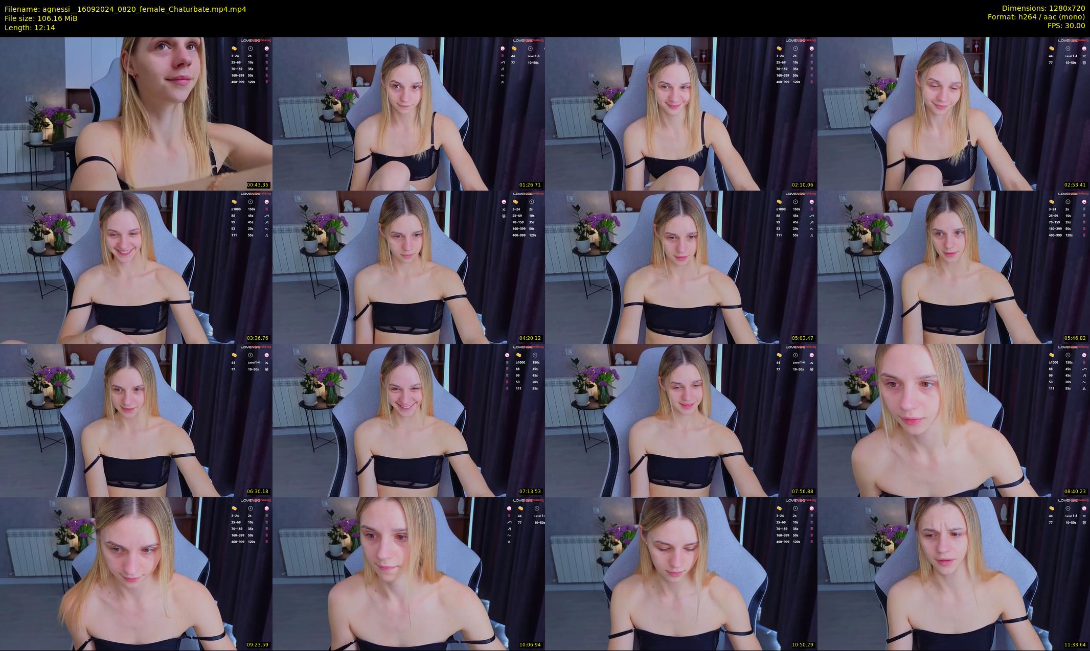 agnessi_ — 13 minute Chaturbate female cam show recording, 720p, Sep 16, 2024