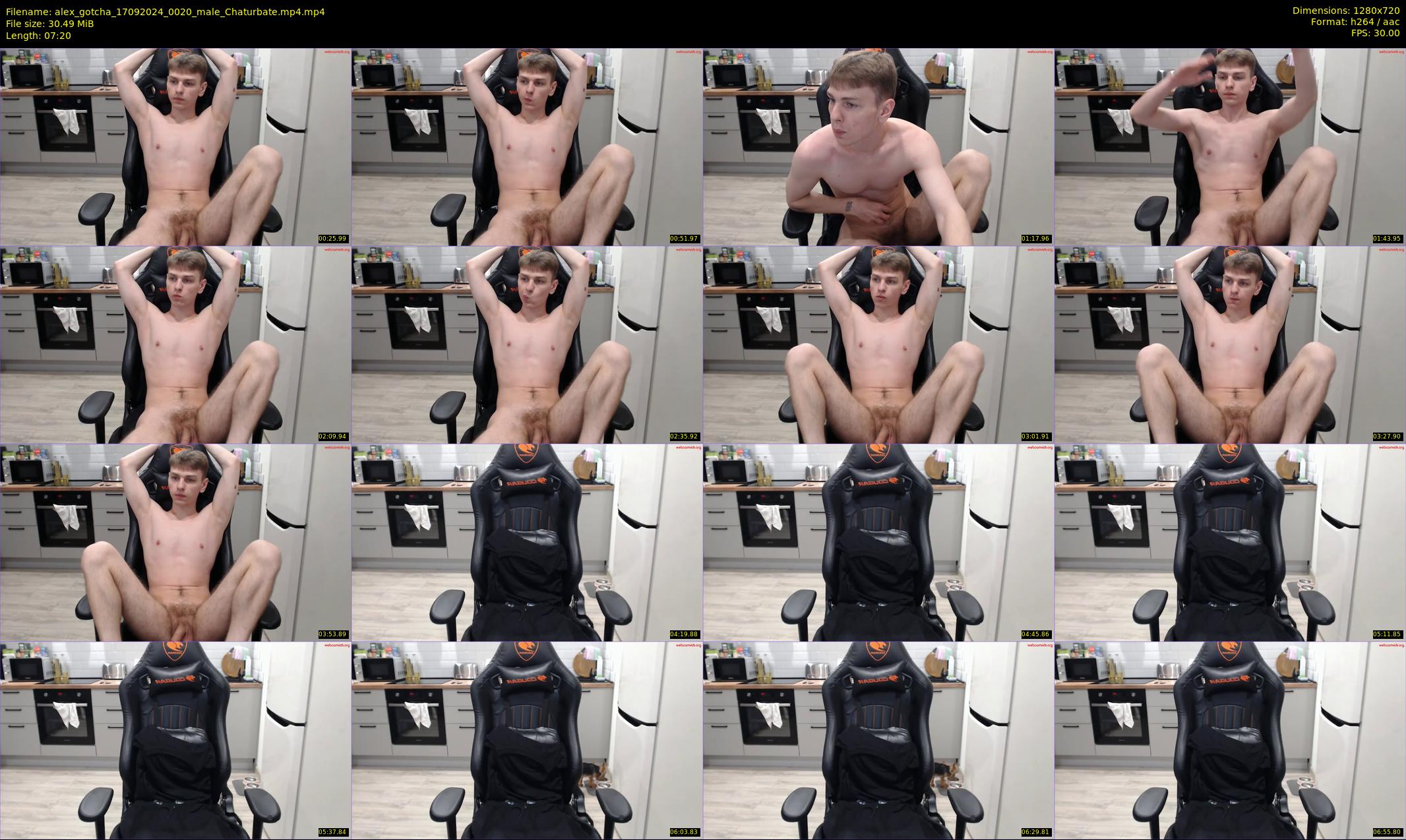 alex_gotcha — 8 minute Chaturbate male cam show recording, 720p, Sep 17, 2024