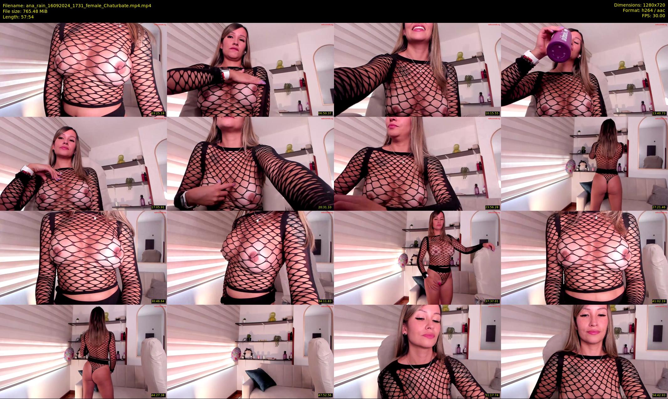 ana_rain — 58 minute Chaturbate female cam show recording, 720p, Sep 16, 2024