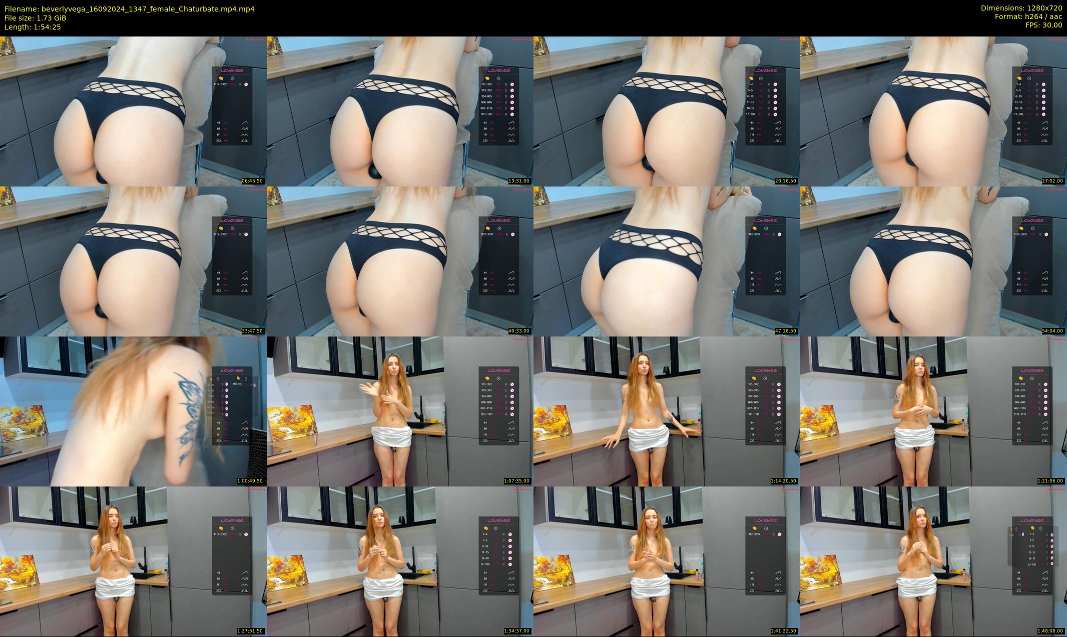 beverlyvega — 115 minute Chaturbate couple cam show recording, 720p, Sep 16, 2024