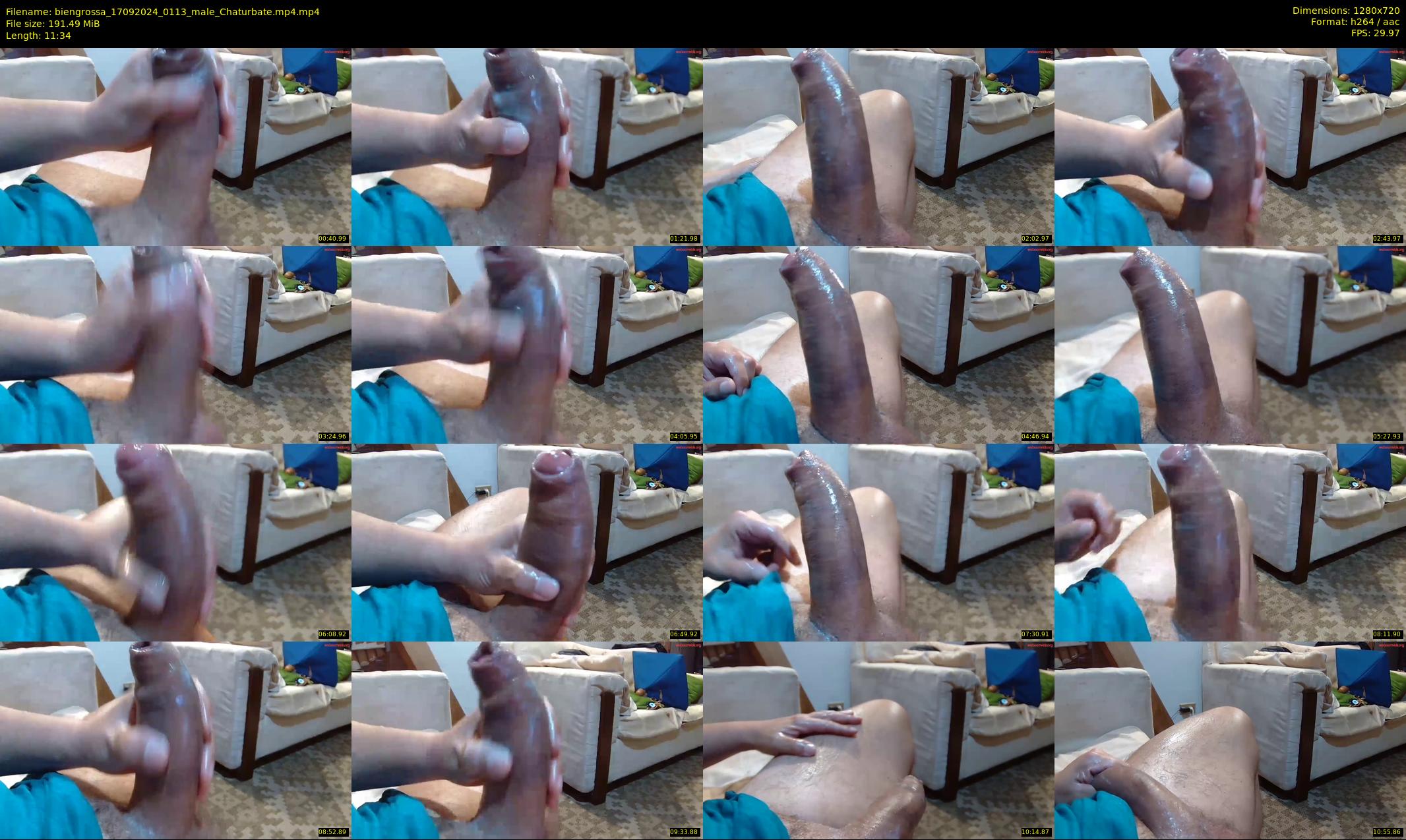biengrossa — 12 minute Chaturbate male cam show recording, 720p, Sep 17, 2024