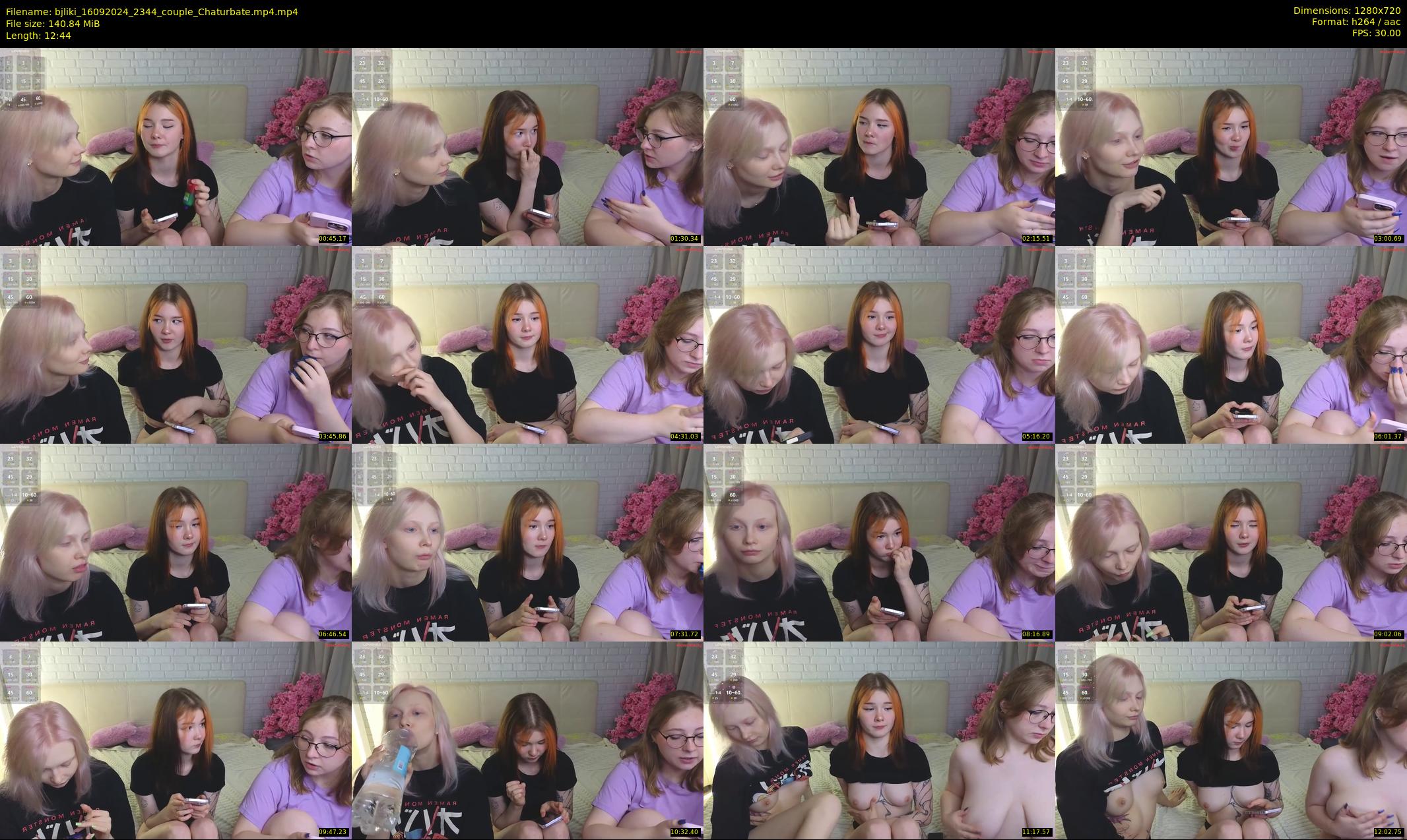 bjliki — 13 minute Chaturbate couple cam show recording, 720p, Sep 16, 2024