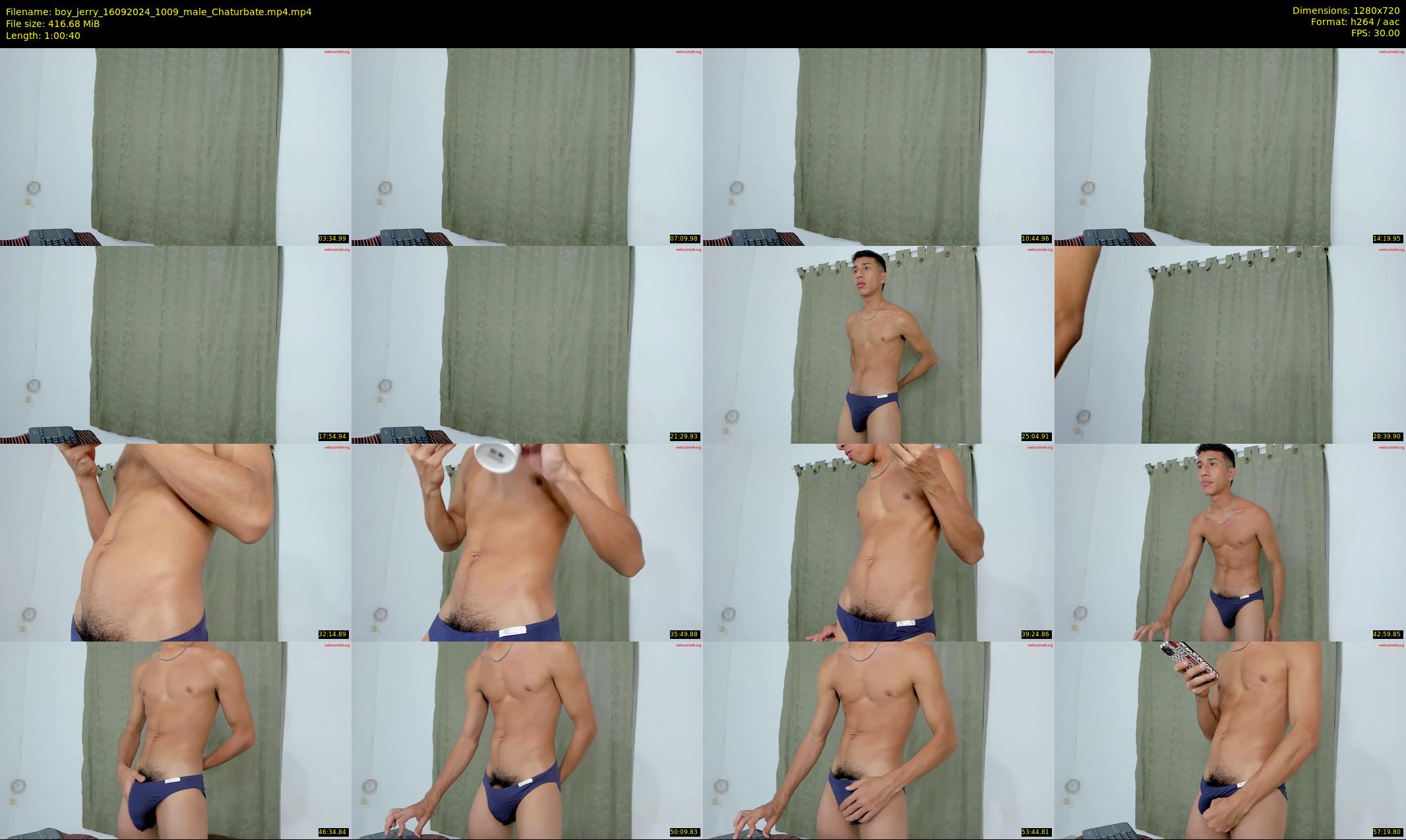 boy_jerry — 61 minute Chaturbate male cam show recording, 720p, Sep 16, 2024
