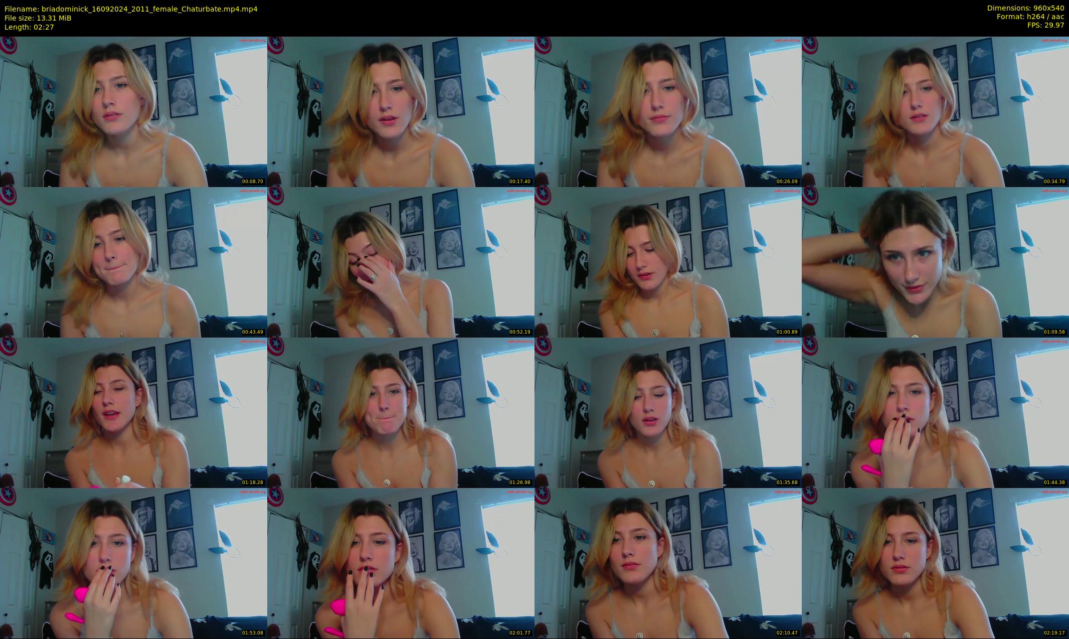 briadominick — 3 minute Chaturbate couple cam show recording, 480p, Sep 16, 2024