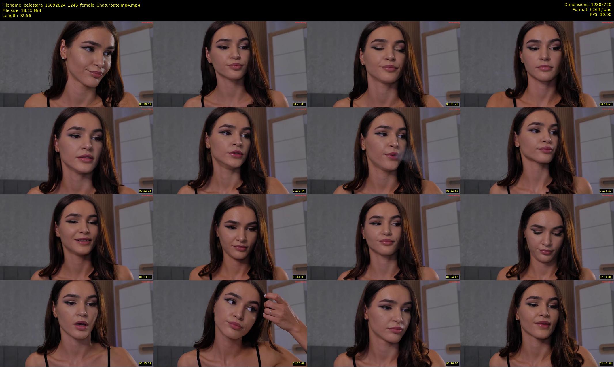 celestara — 3 minute Chaturbate female cam show recording, 720p, Sep 16, 2024