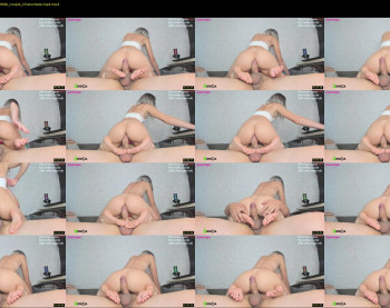 christinaa23 — 3 minute Chaturbate couple cam show recording, 720p, Sep 16, 2024