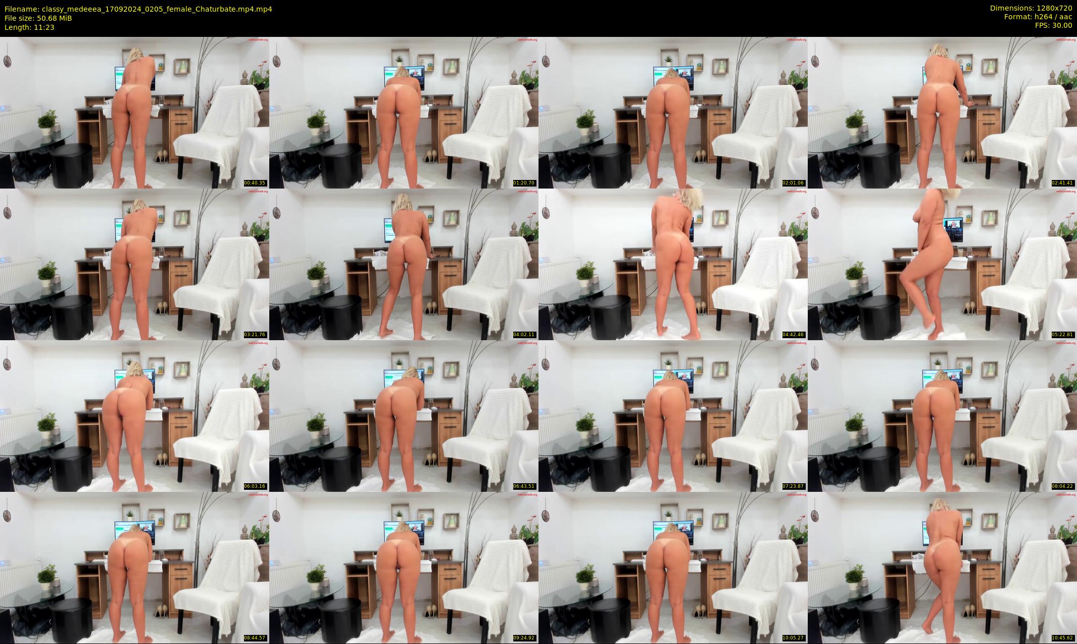 classy_medeeea — 12 minute Chaturbate female cam show recording, 720p, Sep 17, 2024