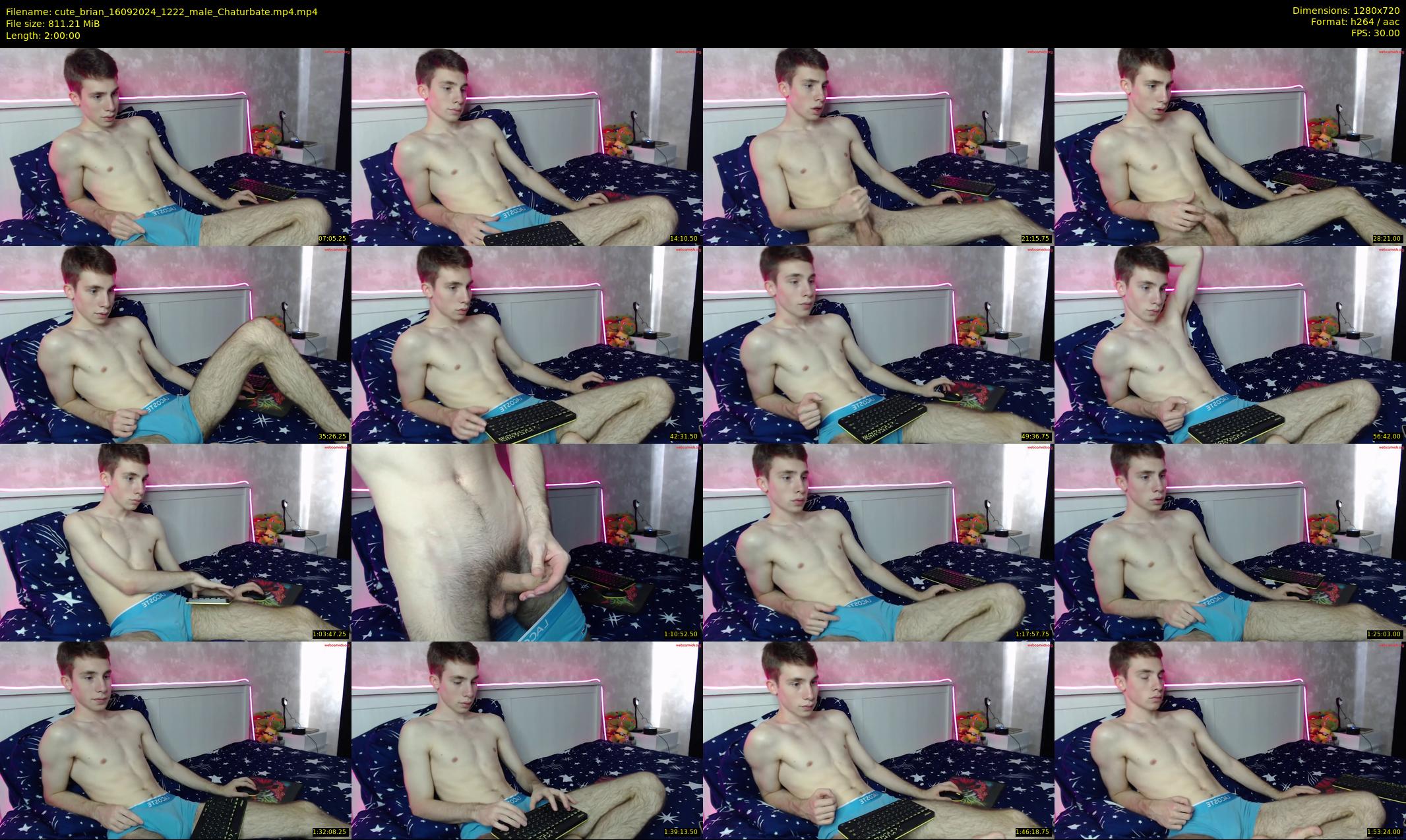 cute_brian — 120 minute Chaturbate male cam show recording, 720p, Sep 16, 2024