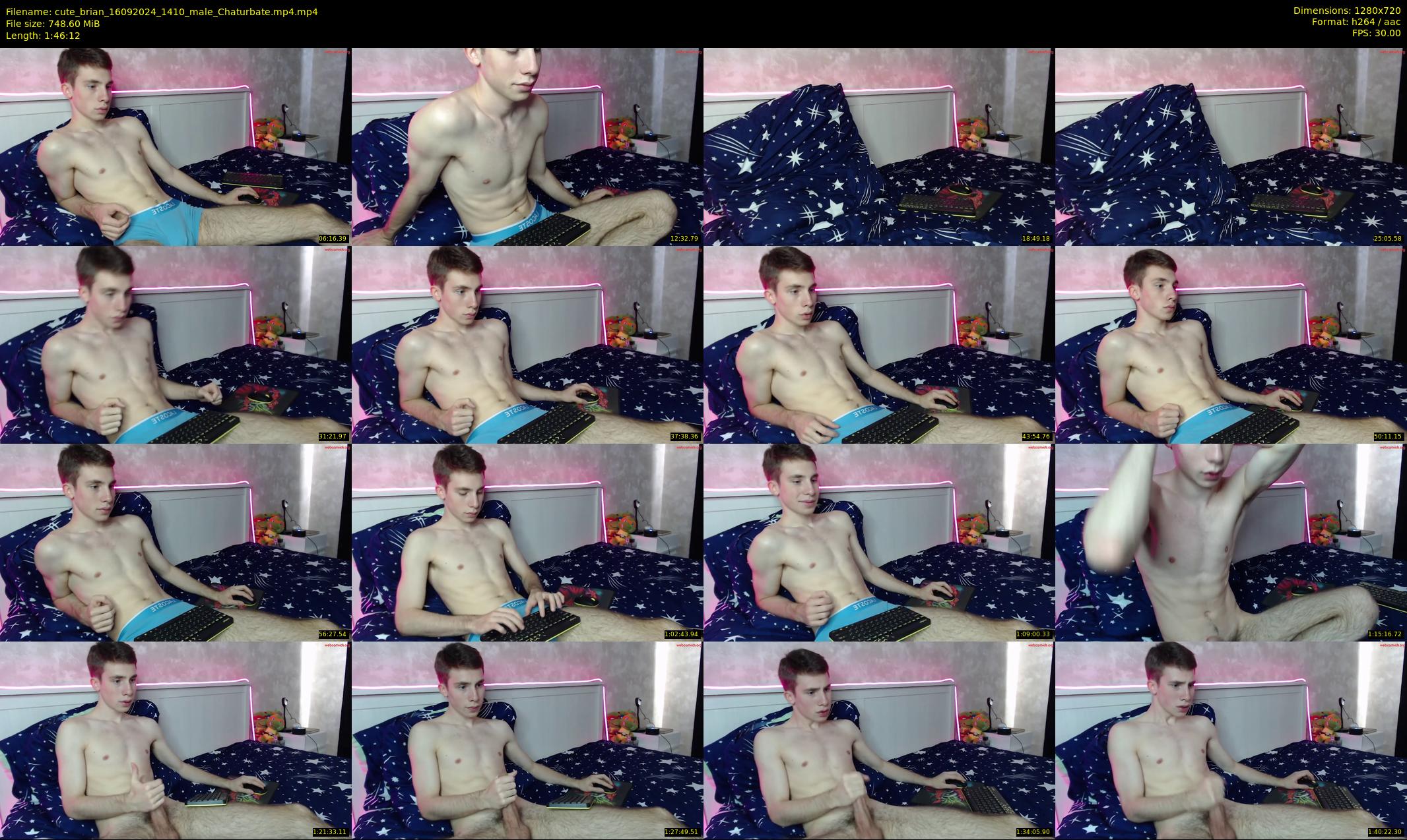 cute_brian — 107 minute Chaturbate male cam show recording, 720p, Sep 16, 2024