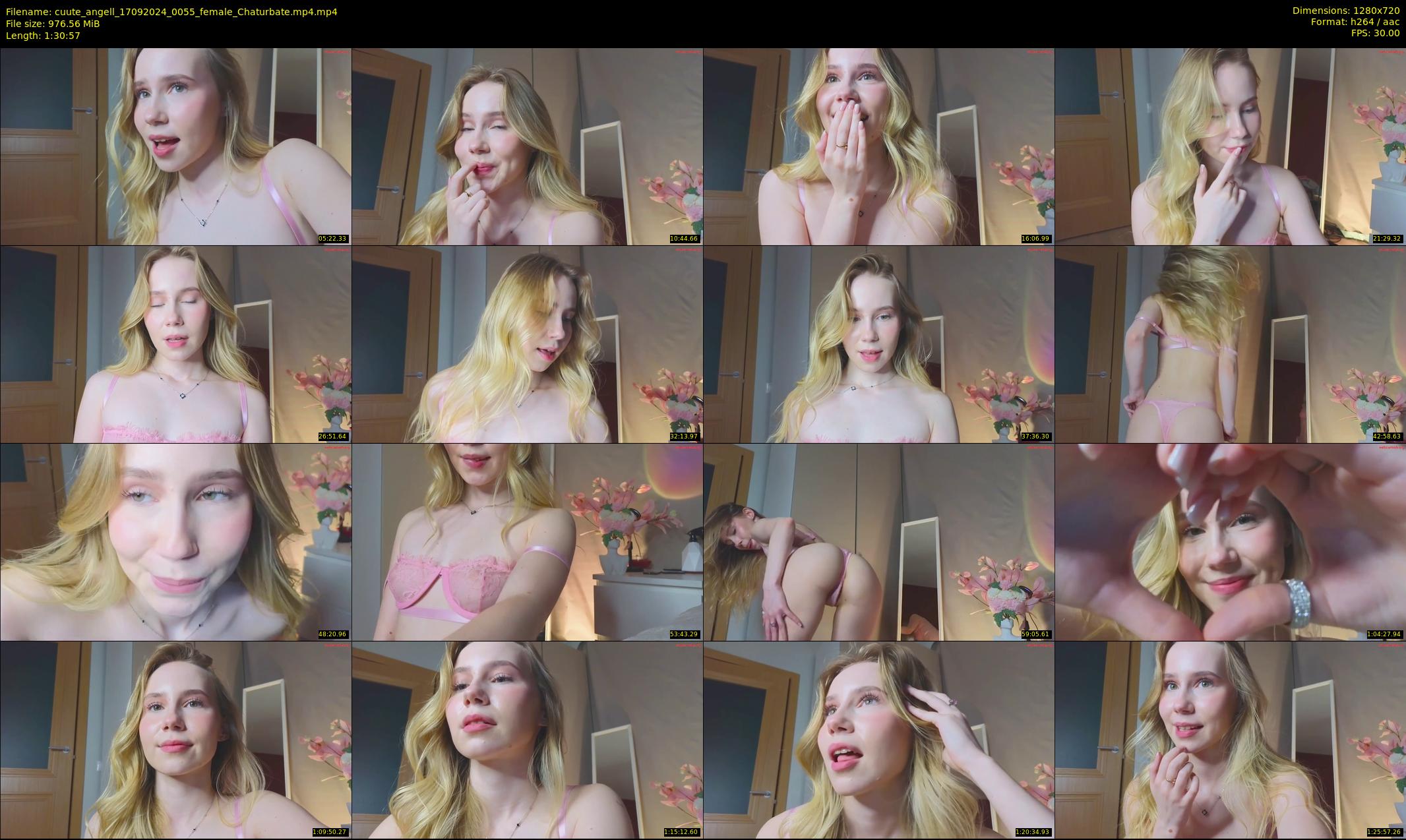 cuute_angell — 91 minute Chaturbate female cam show recording, 720p, Sep 17, 2024