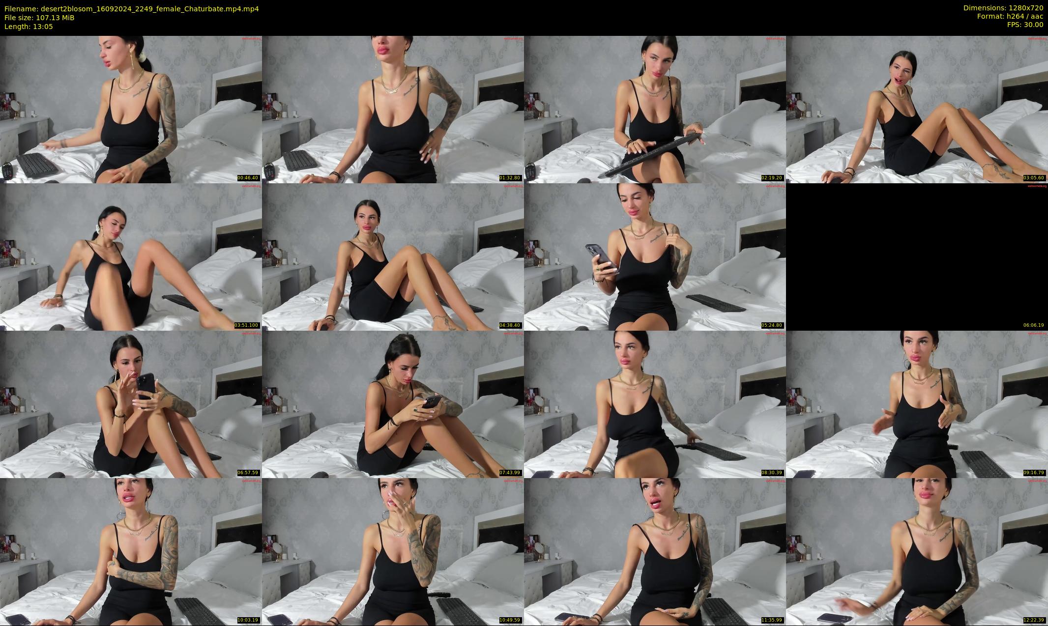desert2blosom — 14 minute Chaturbate female cam show recording, 720p, Sep 16, 2024