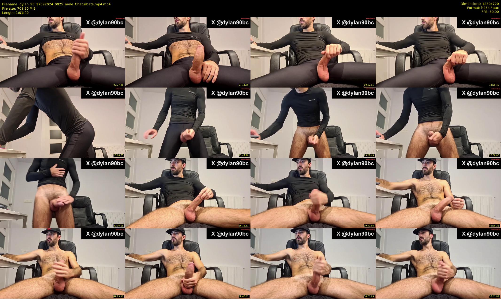 dylan_90 — 62 minute Chaturbate male cam show recording, 720p, Sep 17, 2024