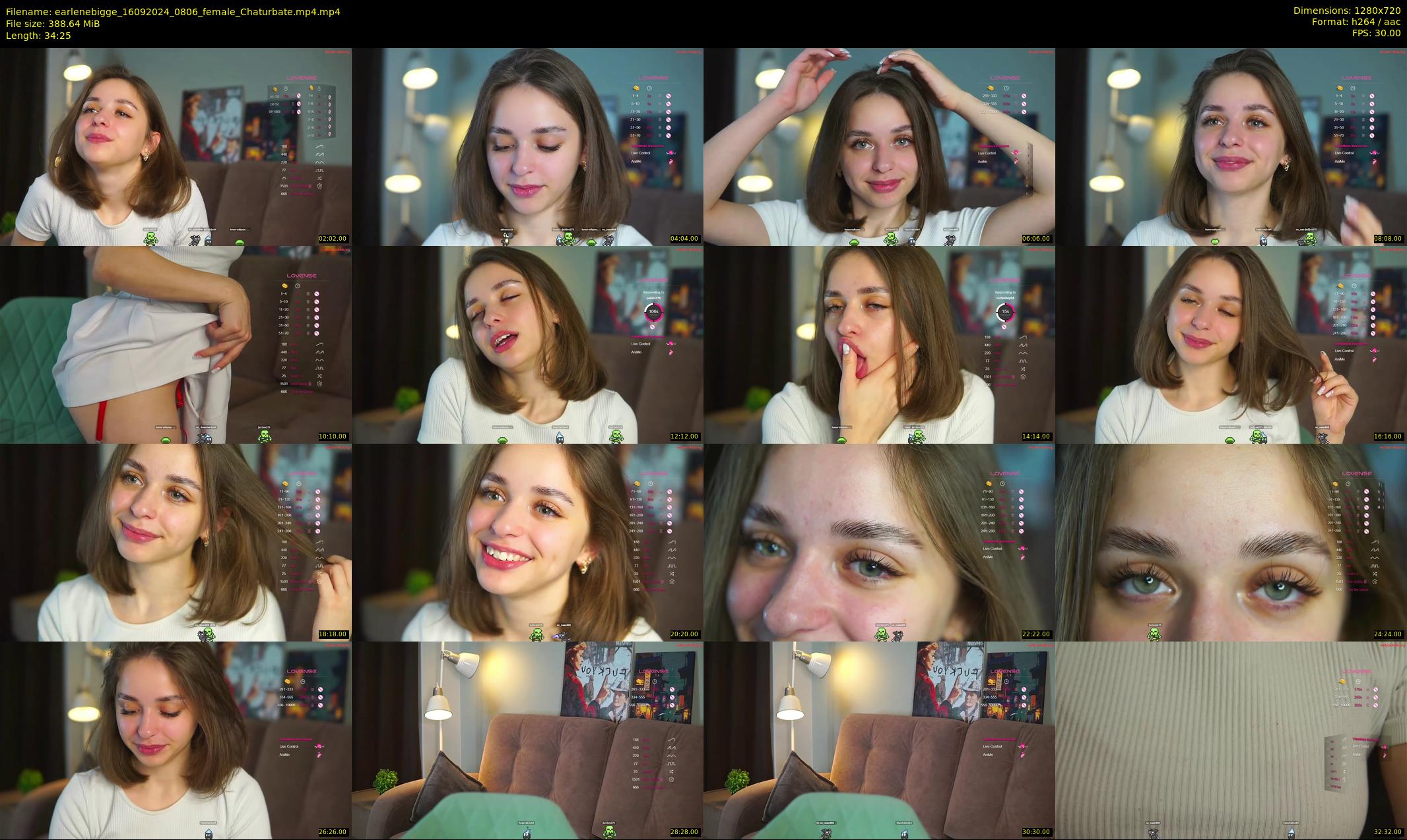 earlenebigge — 35 minute Chaturbate female cam show recording, 720p, Sep 16, 2024