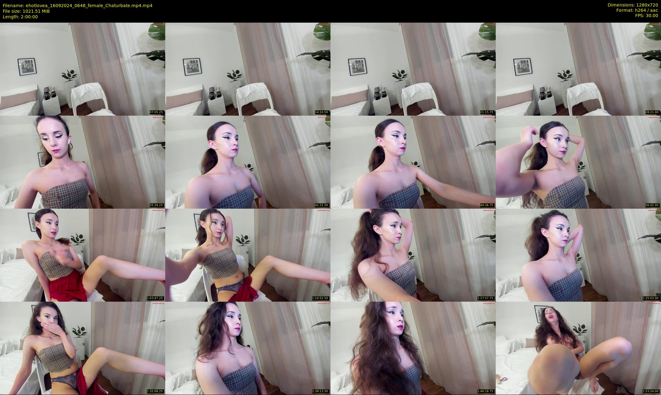 ehotlovea — 120 minute Chaturbate female cam show recording, 720p, Sep 16, 2024
