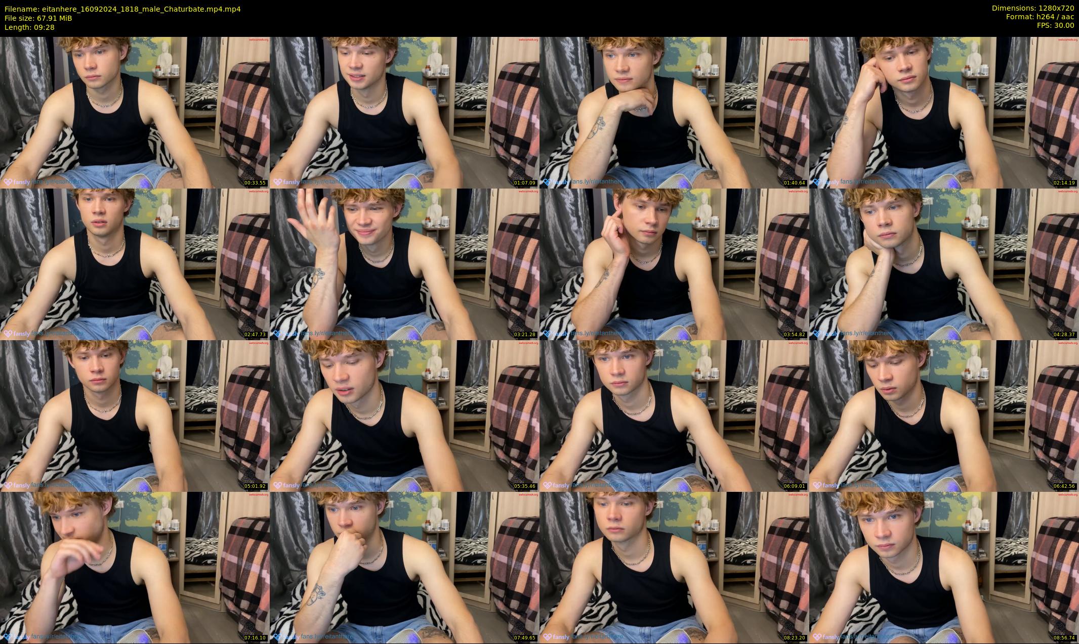 eitanhere — 10 minute Chaturbate male cam show recording, 720p, Sep 16, 2024