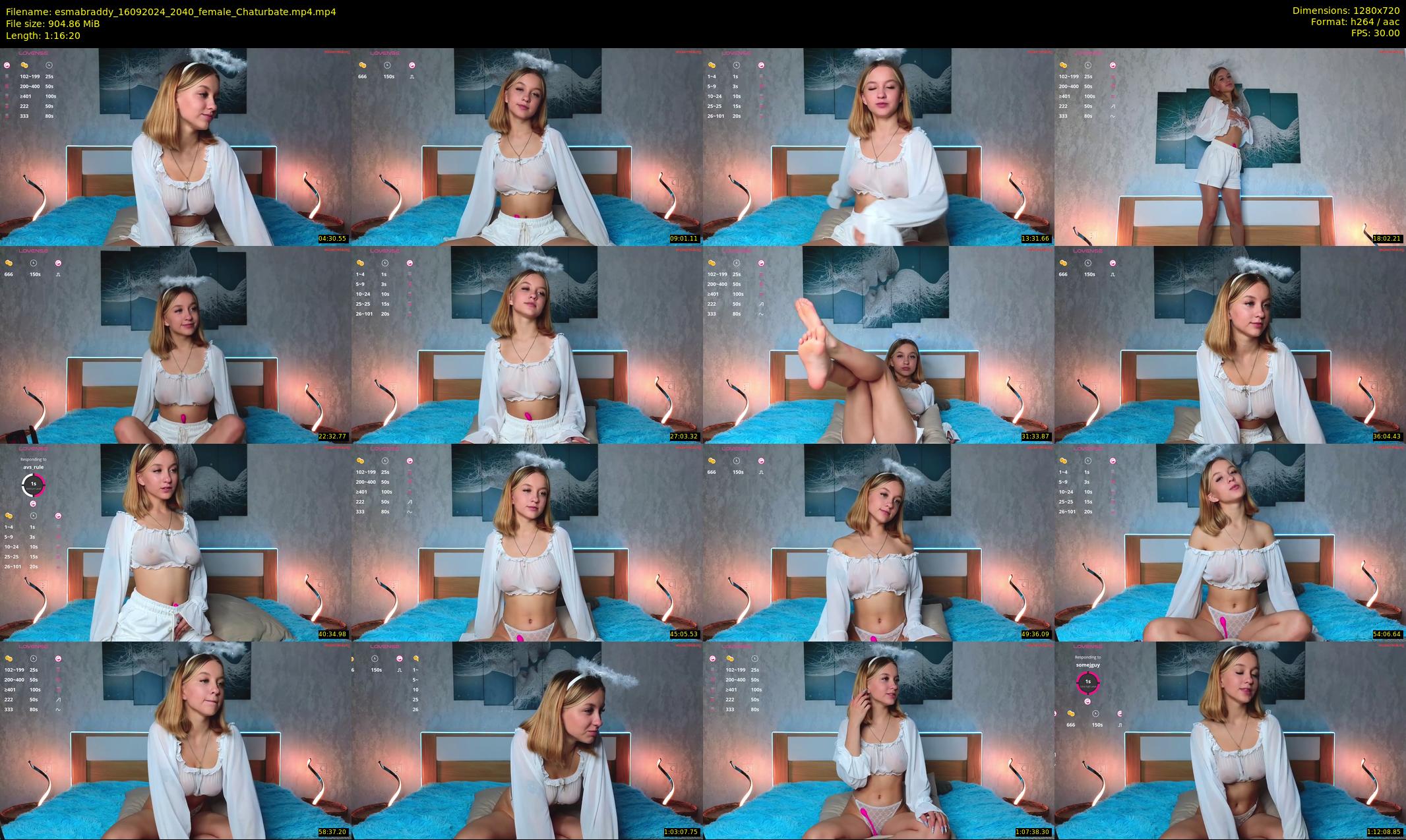 esmabraddy — 77 minute Chaturbate female cam show recording, 720p, Sep 16, 2024