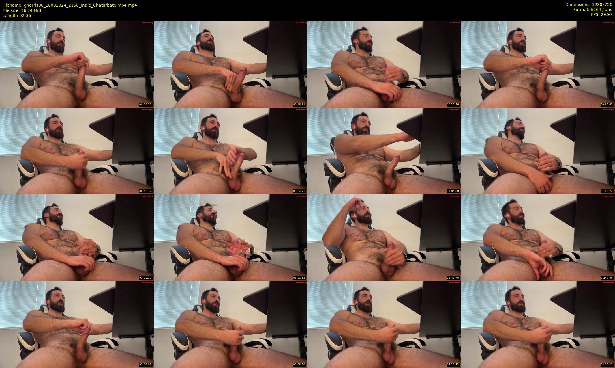 gnorris88 — 3 minute Chaturbate male cam show recording, 720p, Sep 16, 2024
