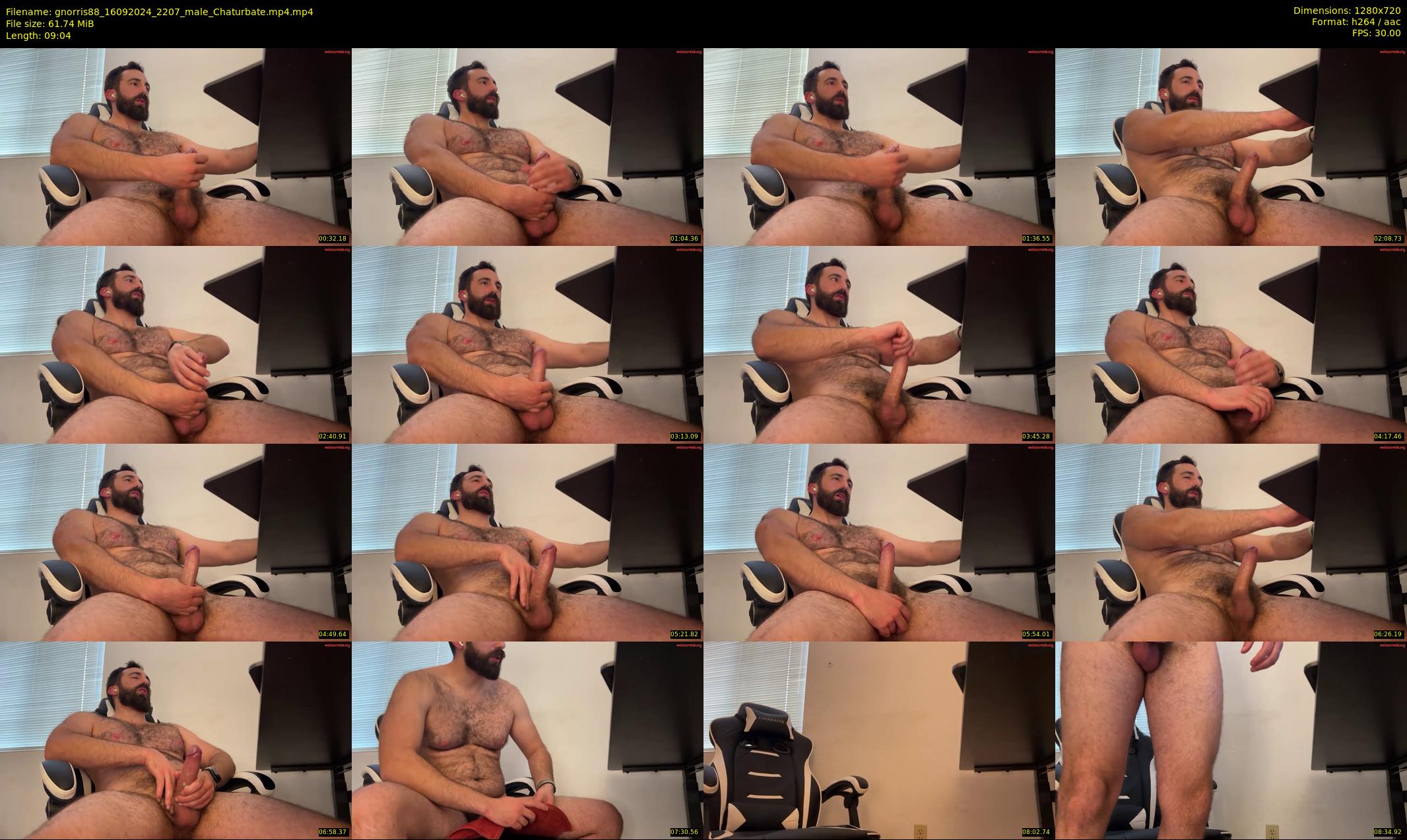 gnorris88 — 10 minute Chaturbate male cam show recording, 720p, Sep 16, 2024