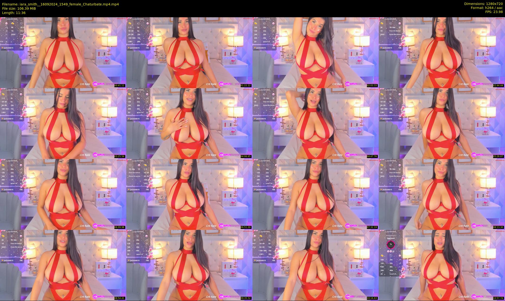 iara_smith_ — 12 minute Chaturbate female cam show recording, 720p, Sep 16, 2024