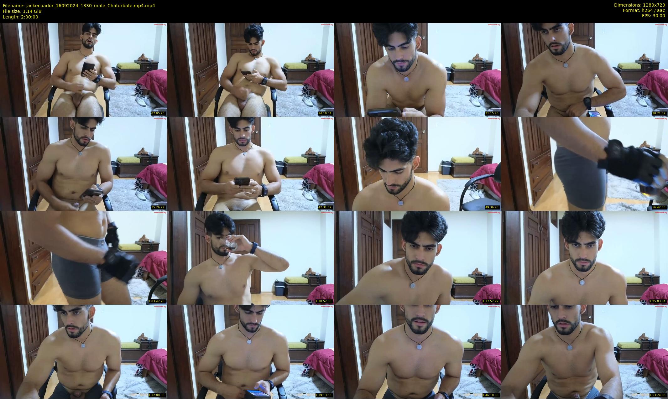 jackecuador — 120 minute Chaturbate male cam show recording, 720p, Sep 16, 2024