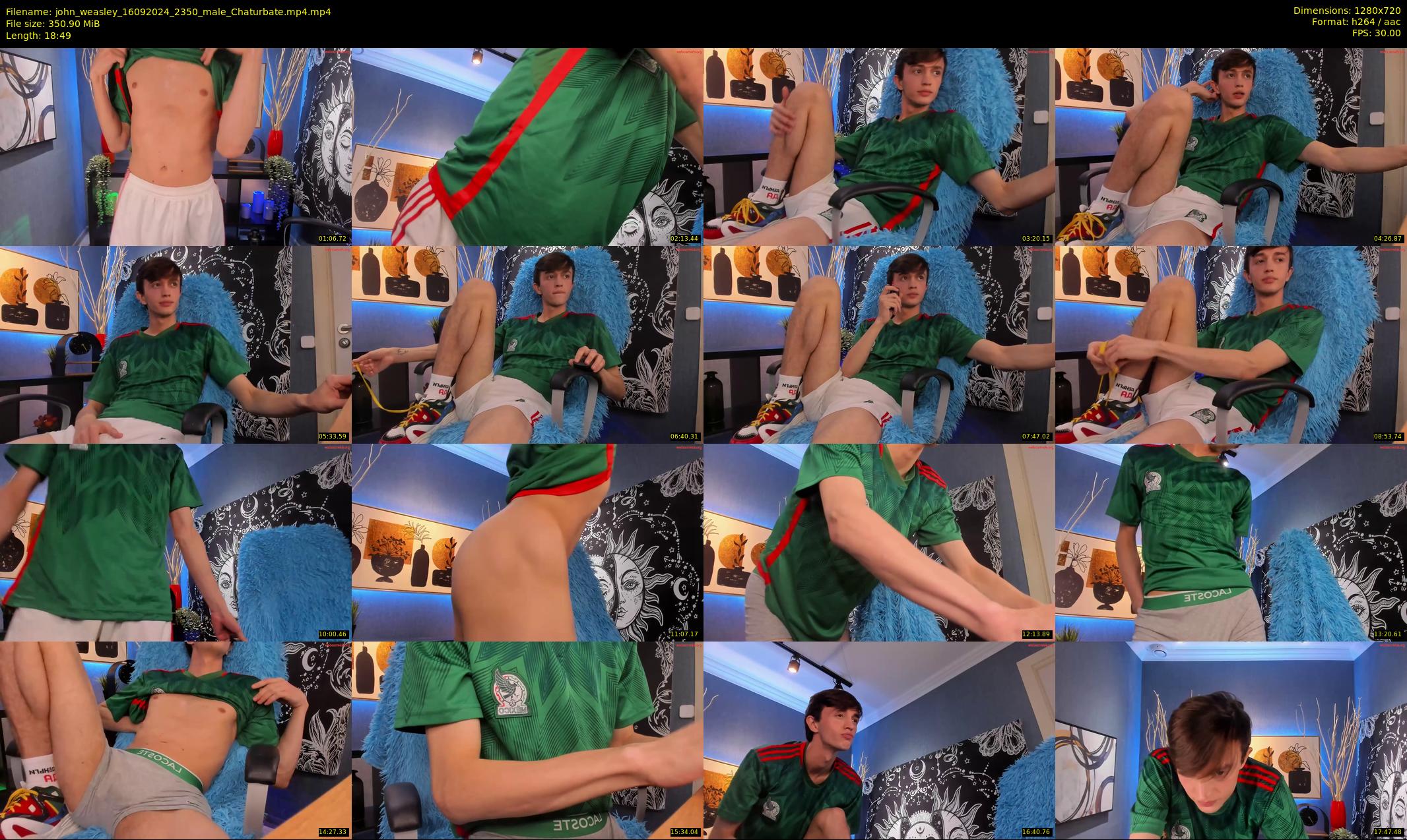 john_weasley — 19 minute Chaturbate male cam show recording, 720p, Sep 16, 2024