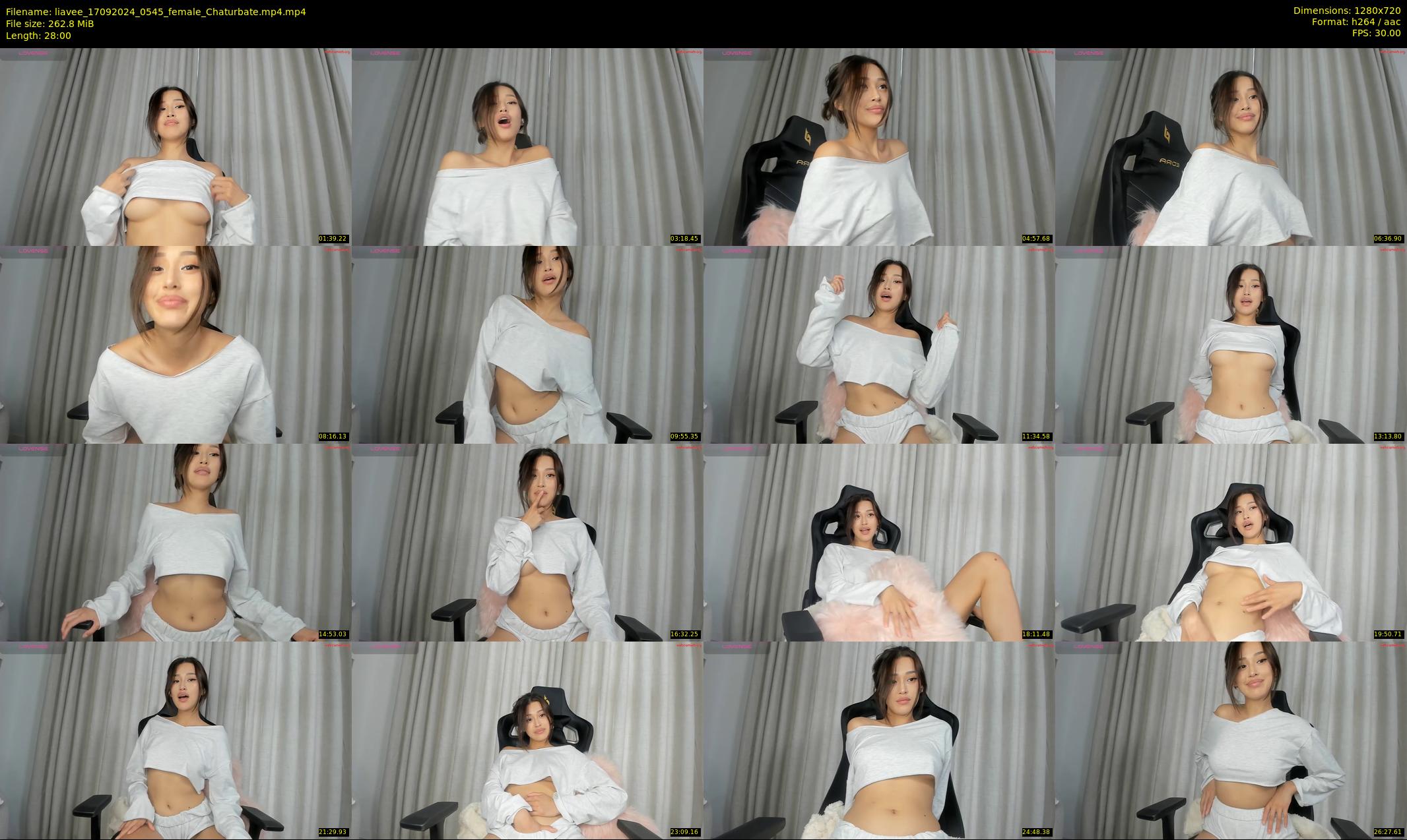 liavee — 28 minute Chaturbate female cam show recording, 720p, Sep 17, 2024