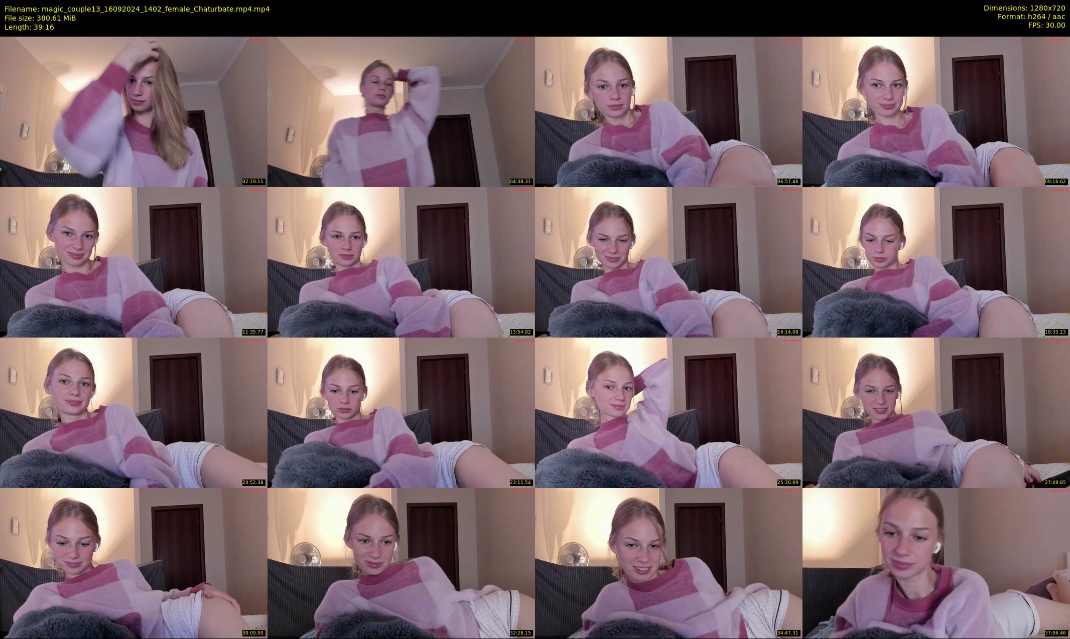 magic_couple13 — 40 minute Chaturbate couple cam show recording, 720p, Sep 16, 2024