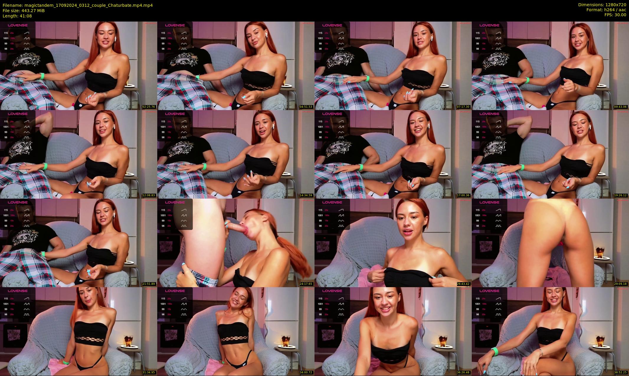 magictandem — 42 minute Chaturbate couple cam show recording, 720p, Sep 17, 2024