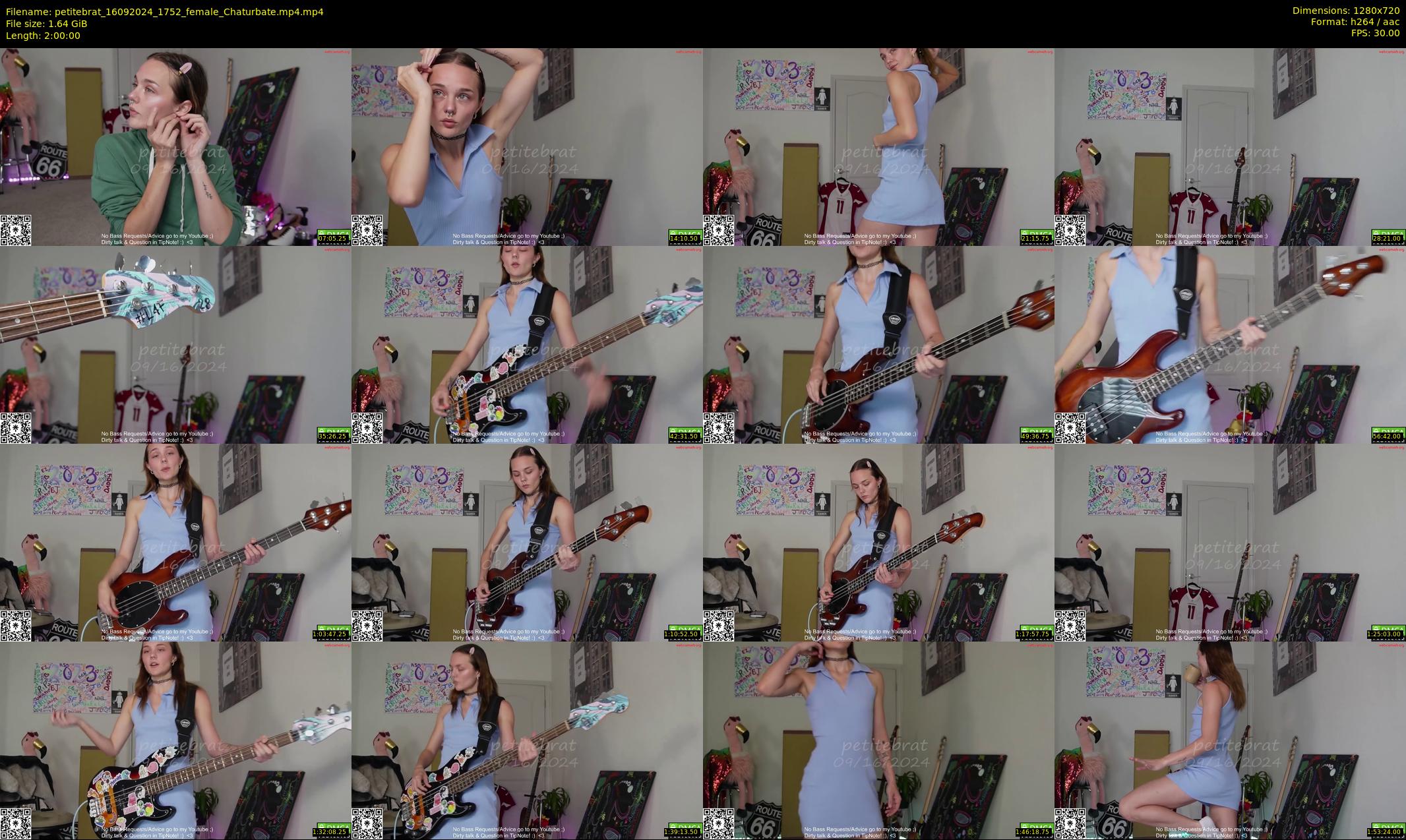 petitebrat — 120 minute Chaturbate female cam show recording, 720p, Sep 16, 2024