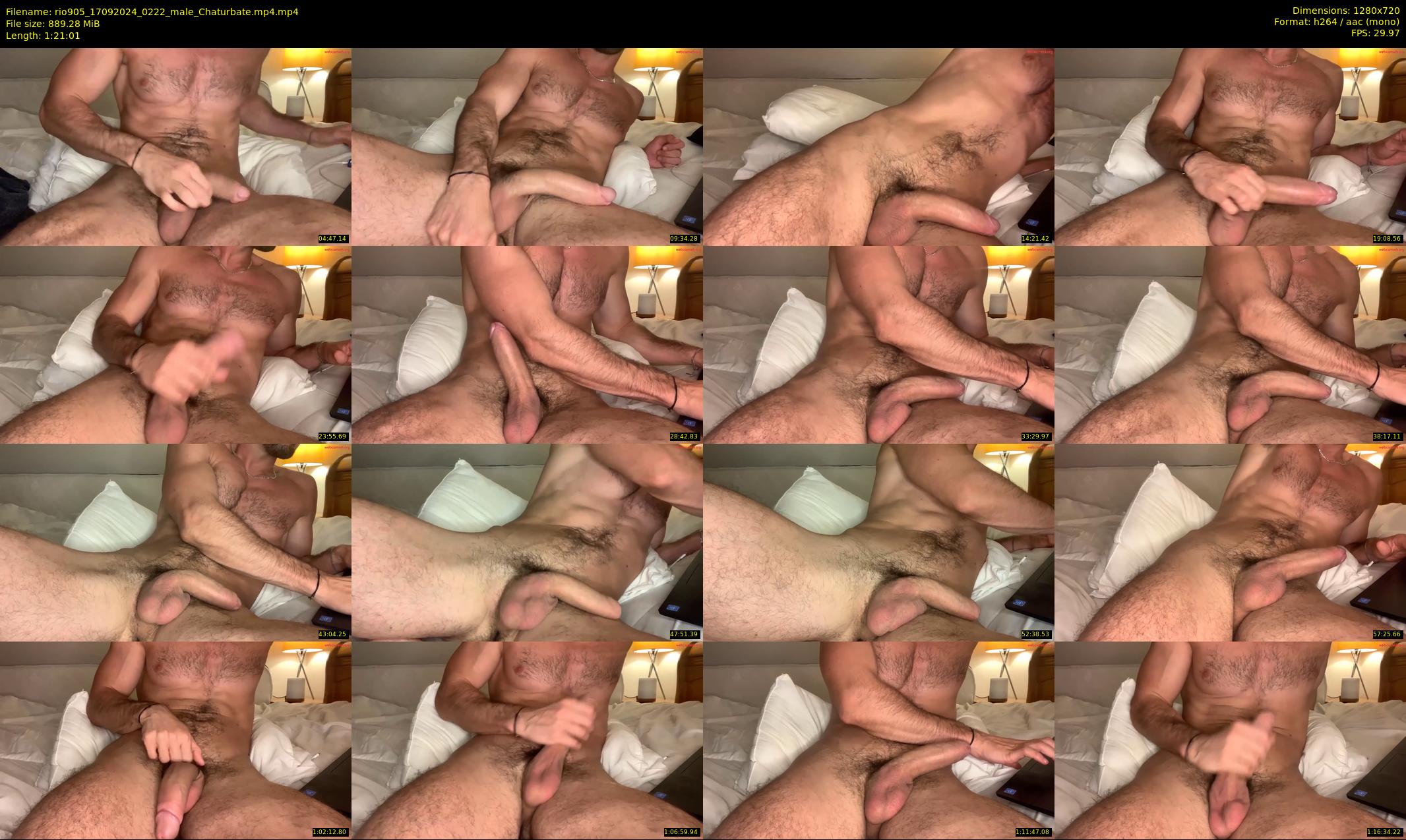 rio905 — 82 minute Chaturbate male cam show recording, 720p, Sep 17, 2024