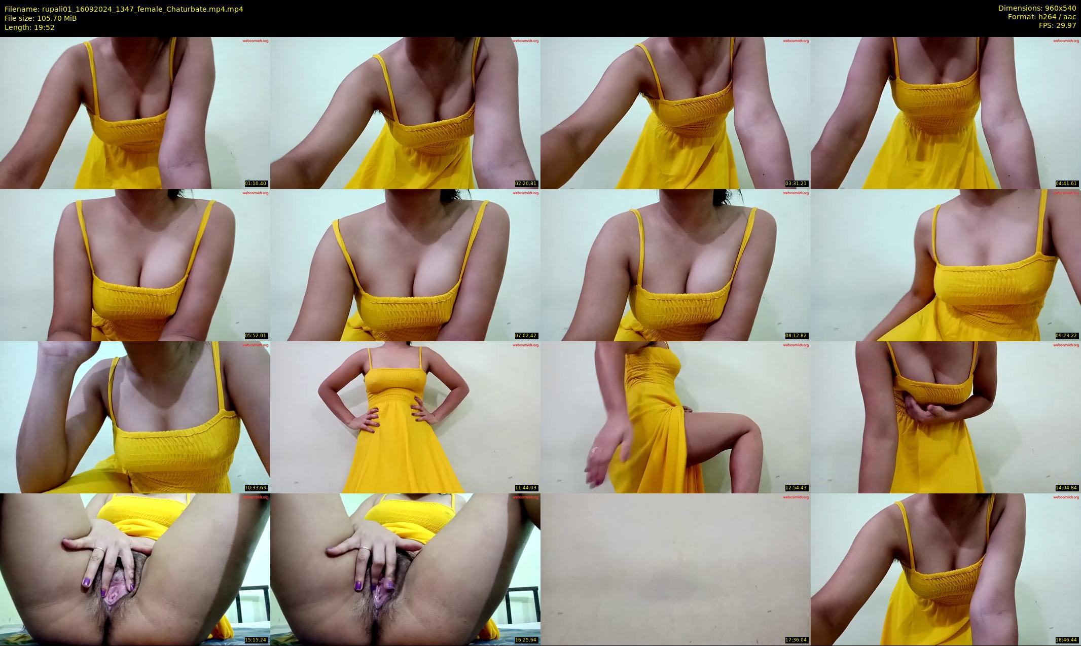 rupali01 — 20 minute Chaturbate female cam show recording, 480p, Sep 16, 2024