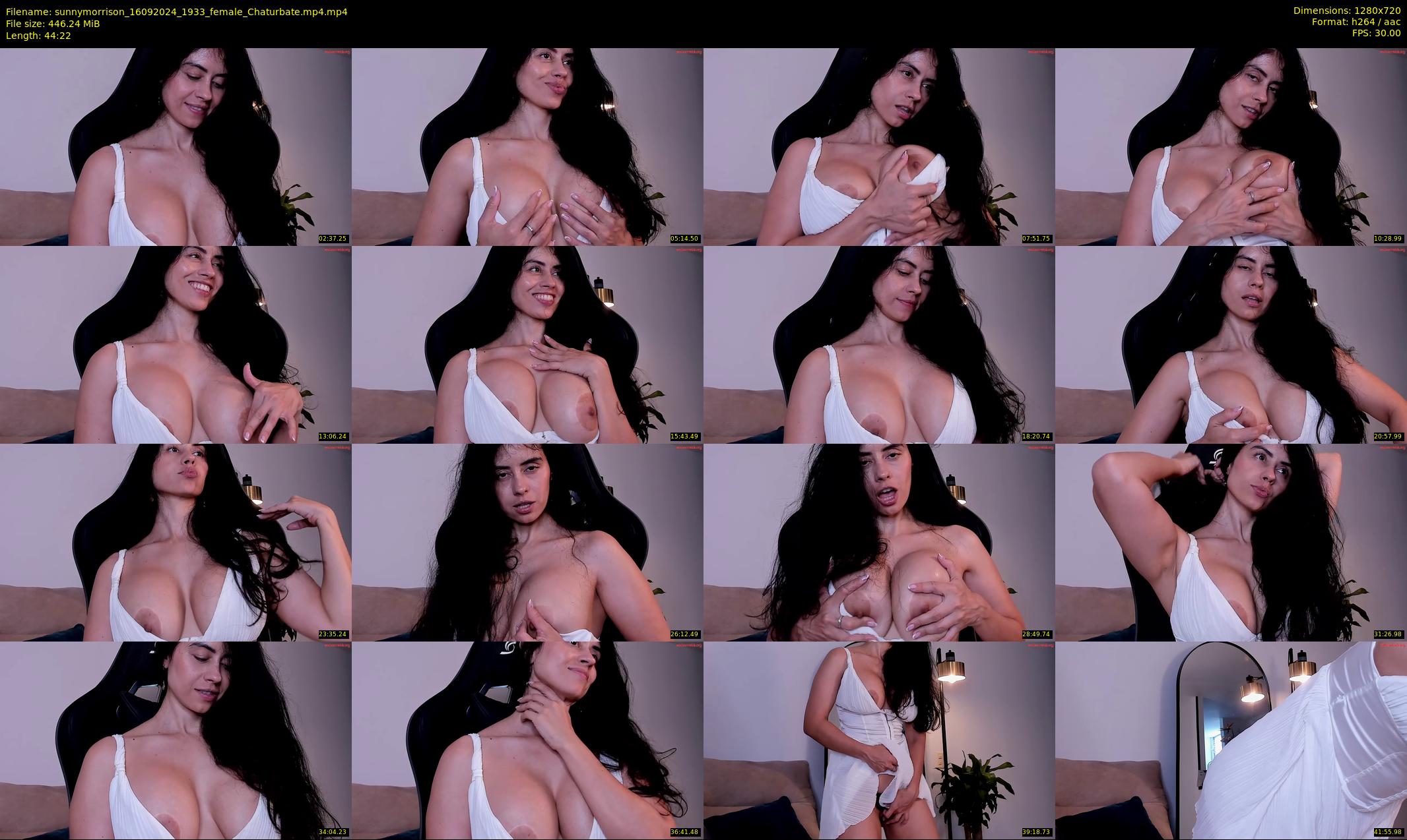 sunnymorrison — 45 minute Chaturbate female cam show recording, 720p, Sep 16, 2024