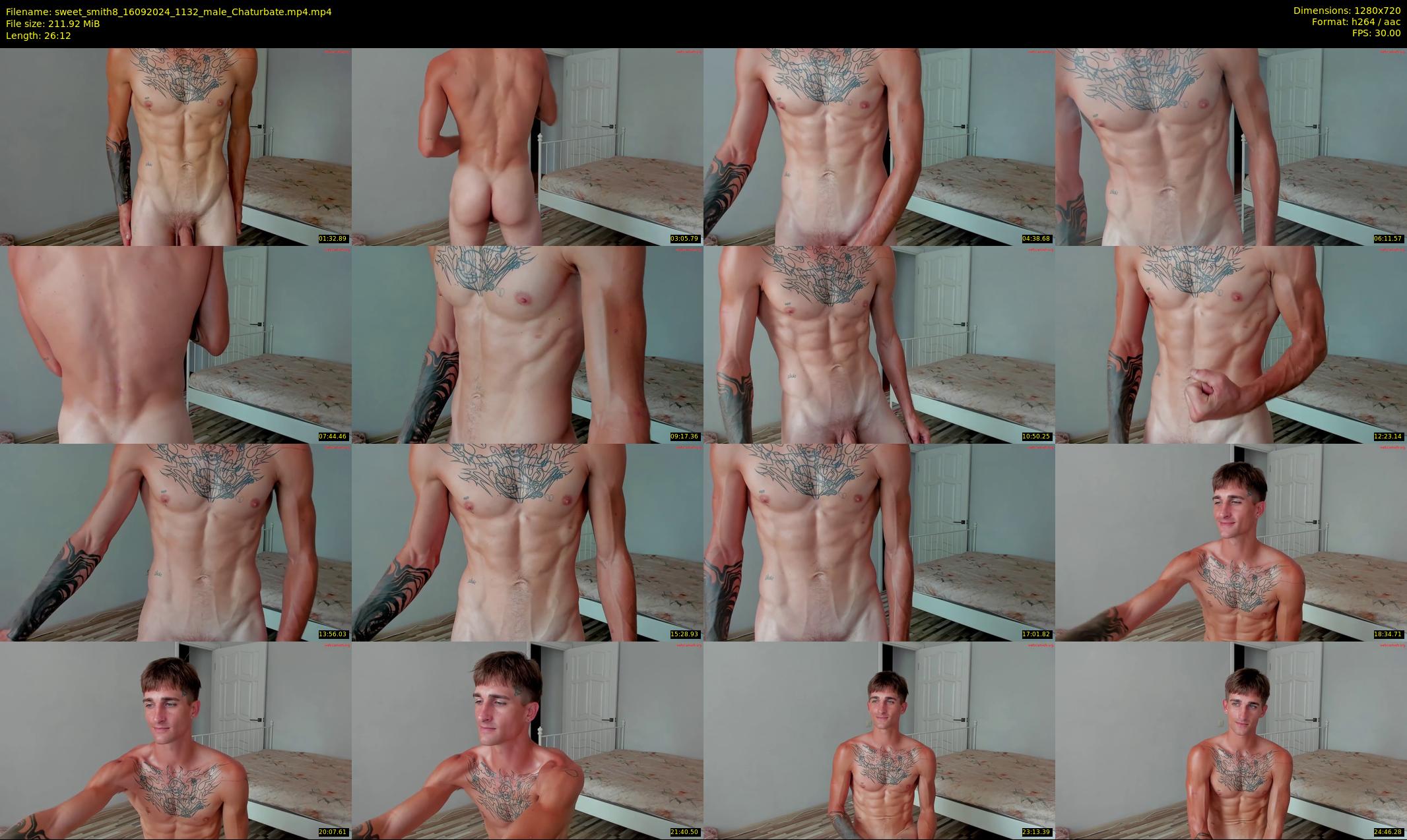 sweet_smith8 — 27 minute Chaturbate male cam show recording, 720p, Sep 16, 2024