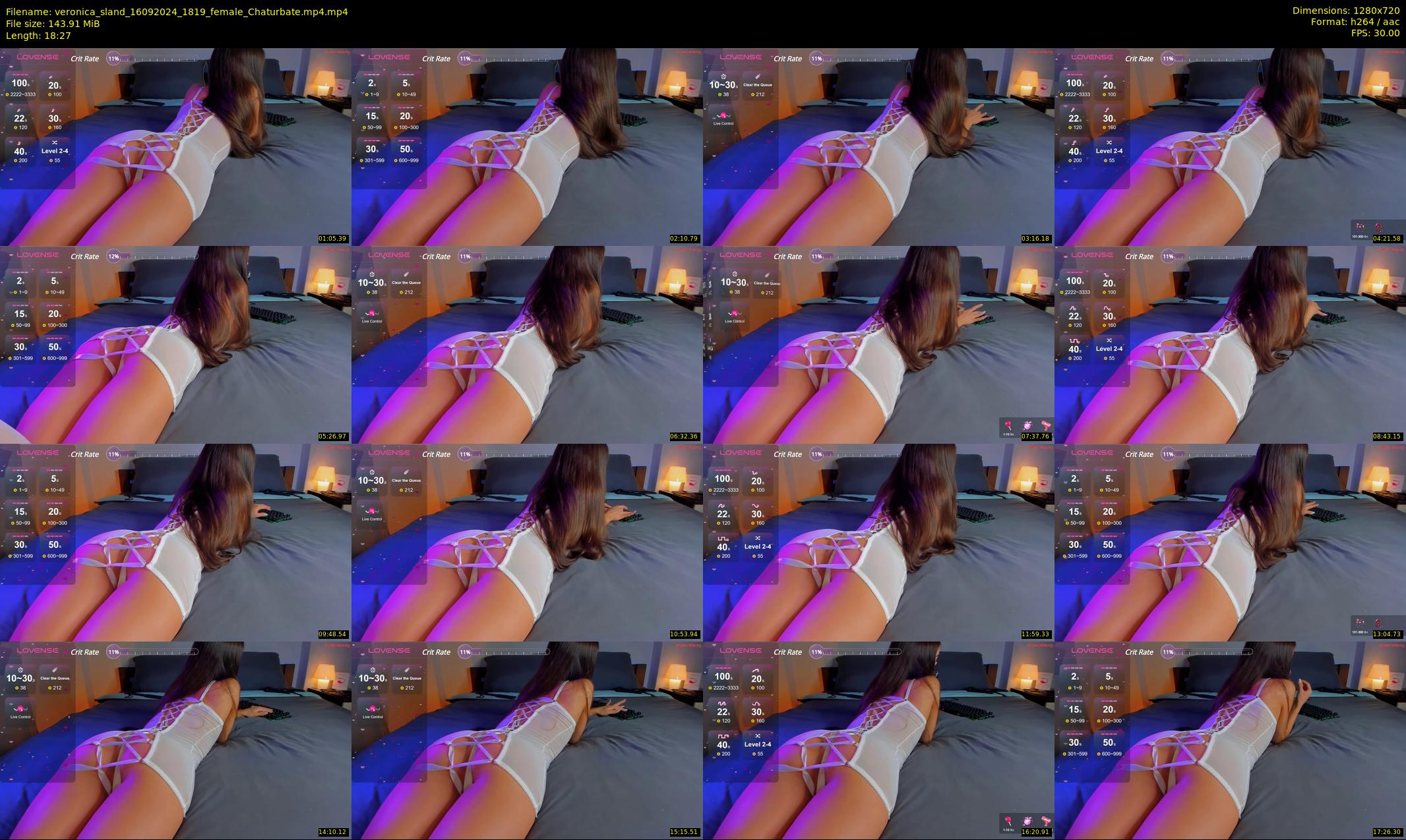 veronica_sland — 19 minute Chaturbate female cam show recording, 720p, Sep 16, 2024