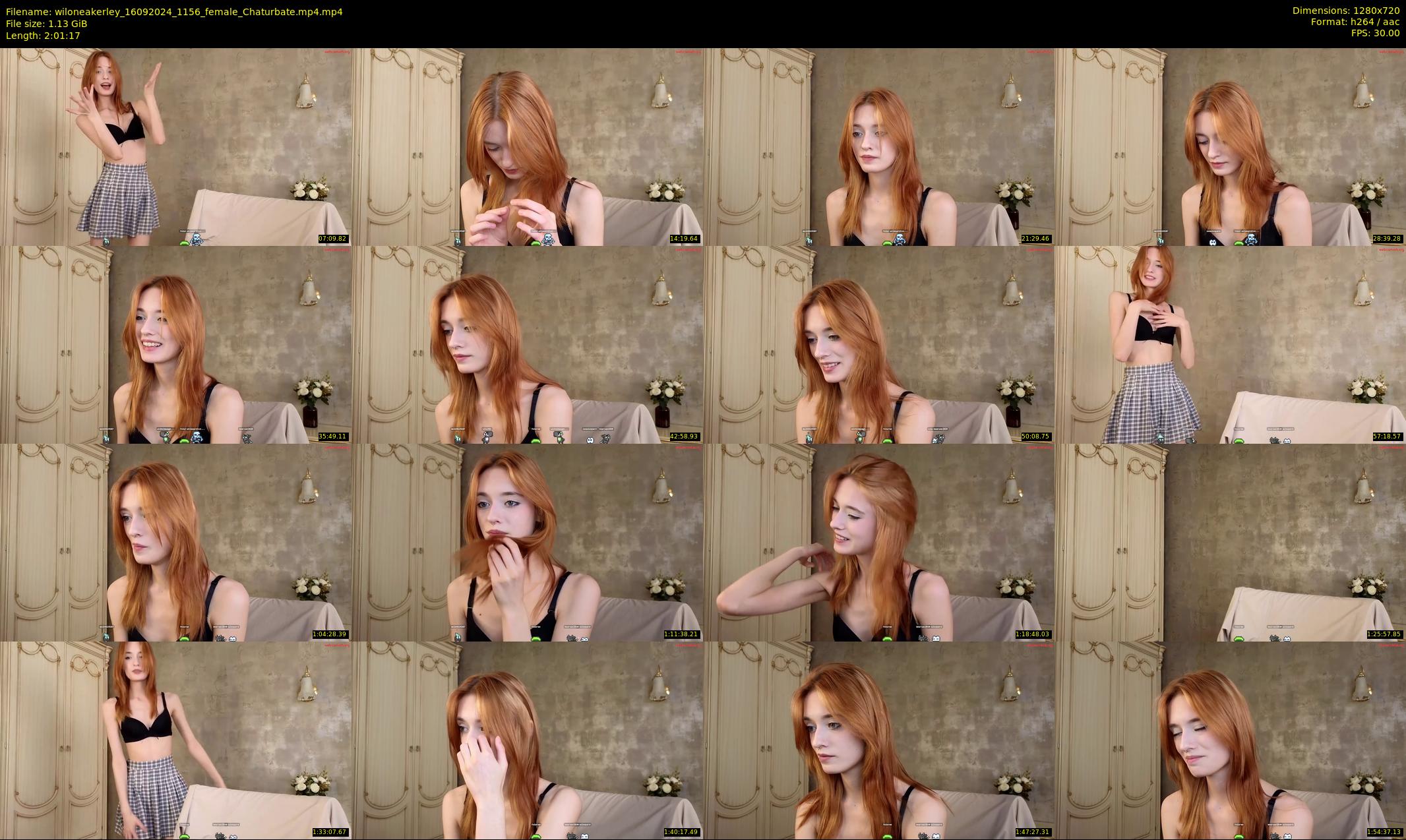 wiloneakerley — 122 minute Chaturbate female cam show recording, 720p, Sep 16, 2024