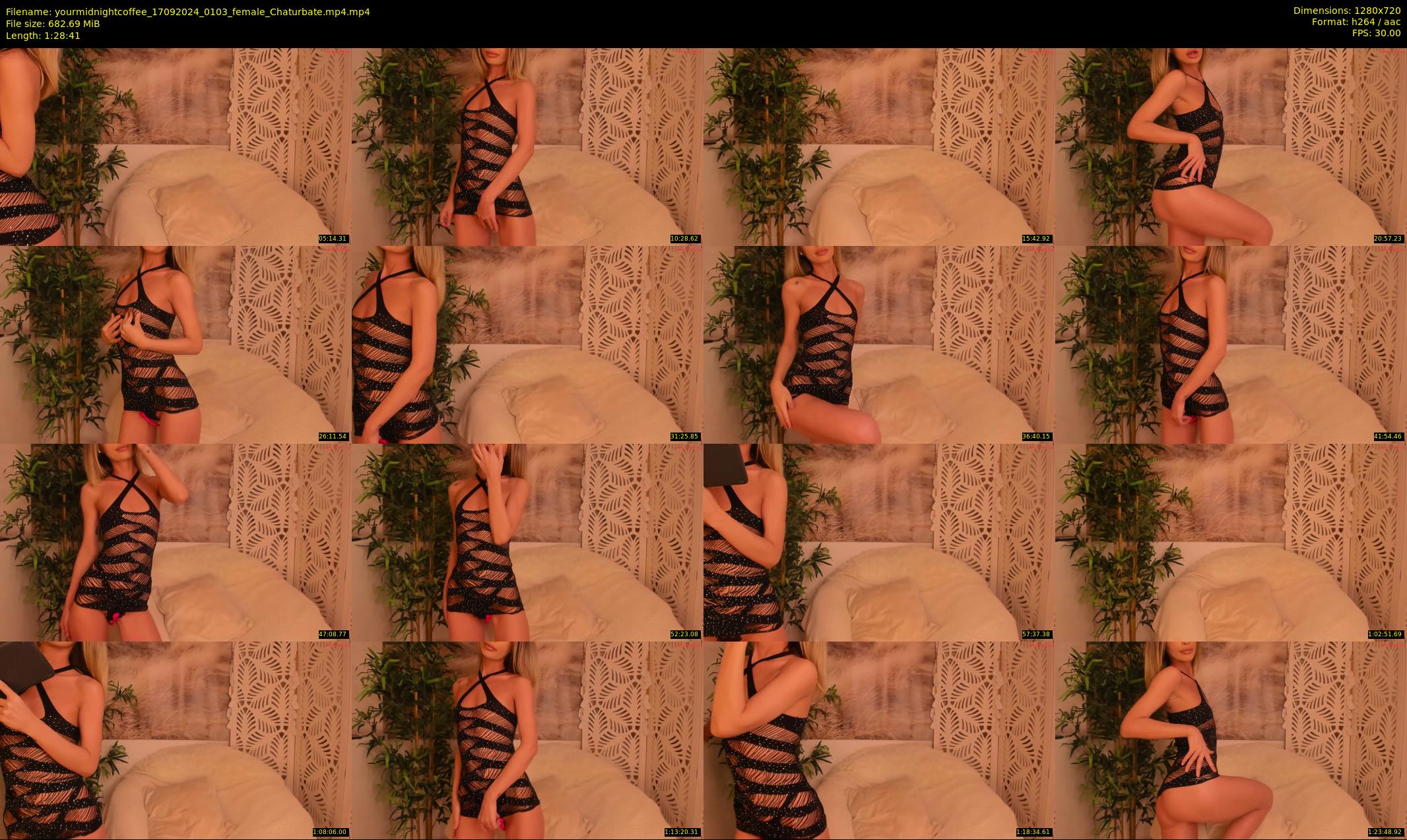 yourmidnightcoffee — 89 minute Chaturbate female cam show recording, 720p, Sep 17, 2024
