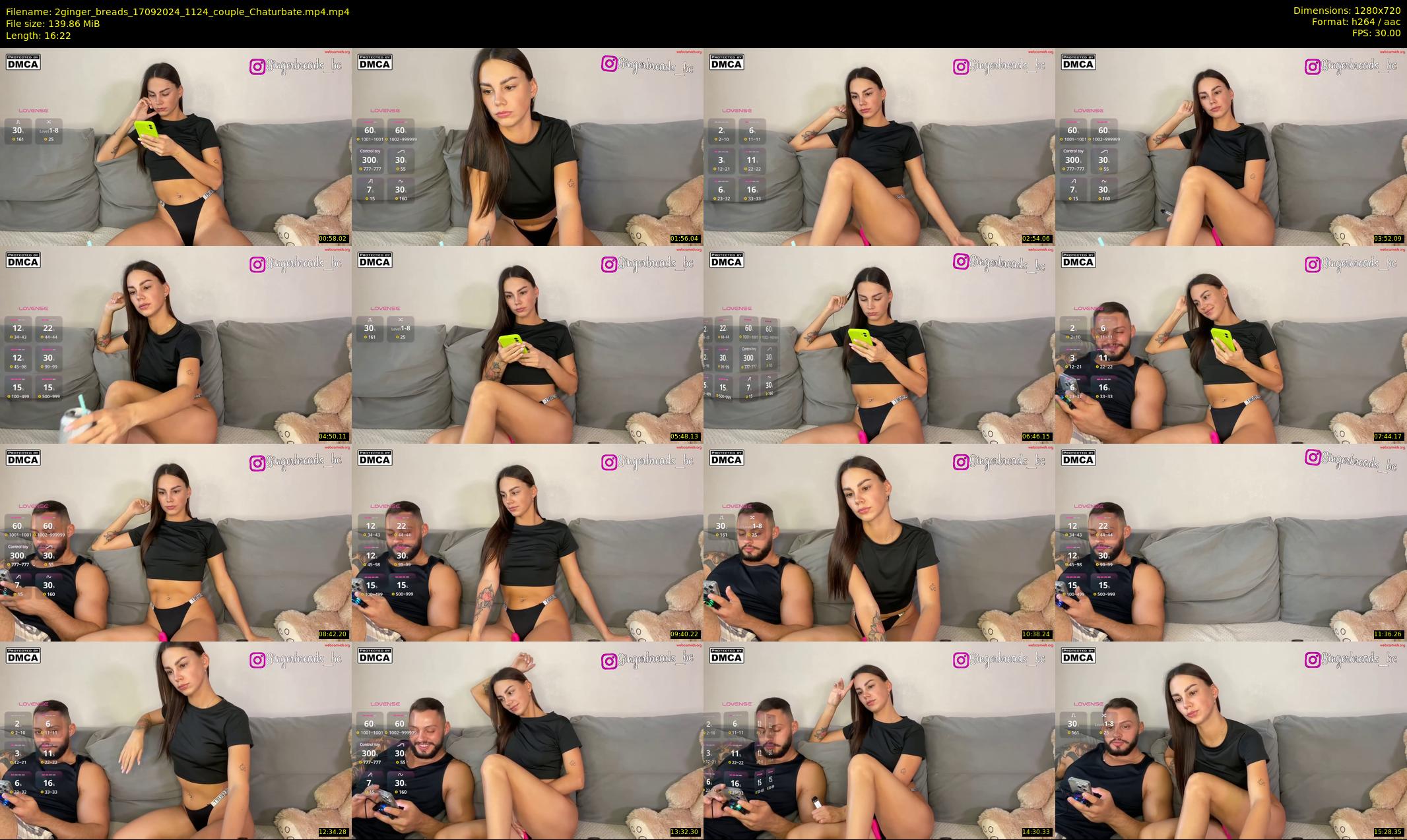 2ginger_breads — 17 minute Chaturbate couple cam show recording, 720p, Sep 17, 2024