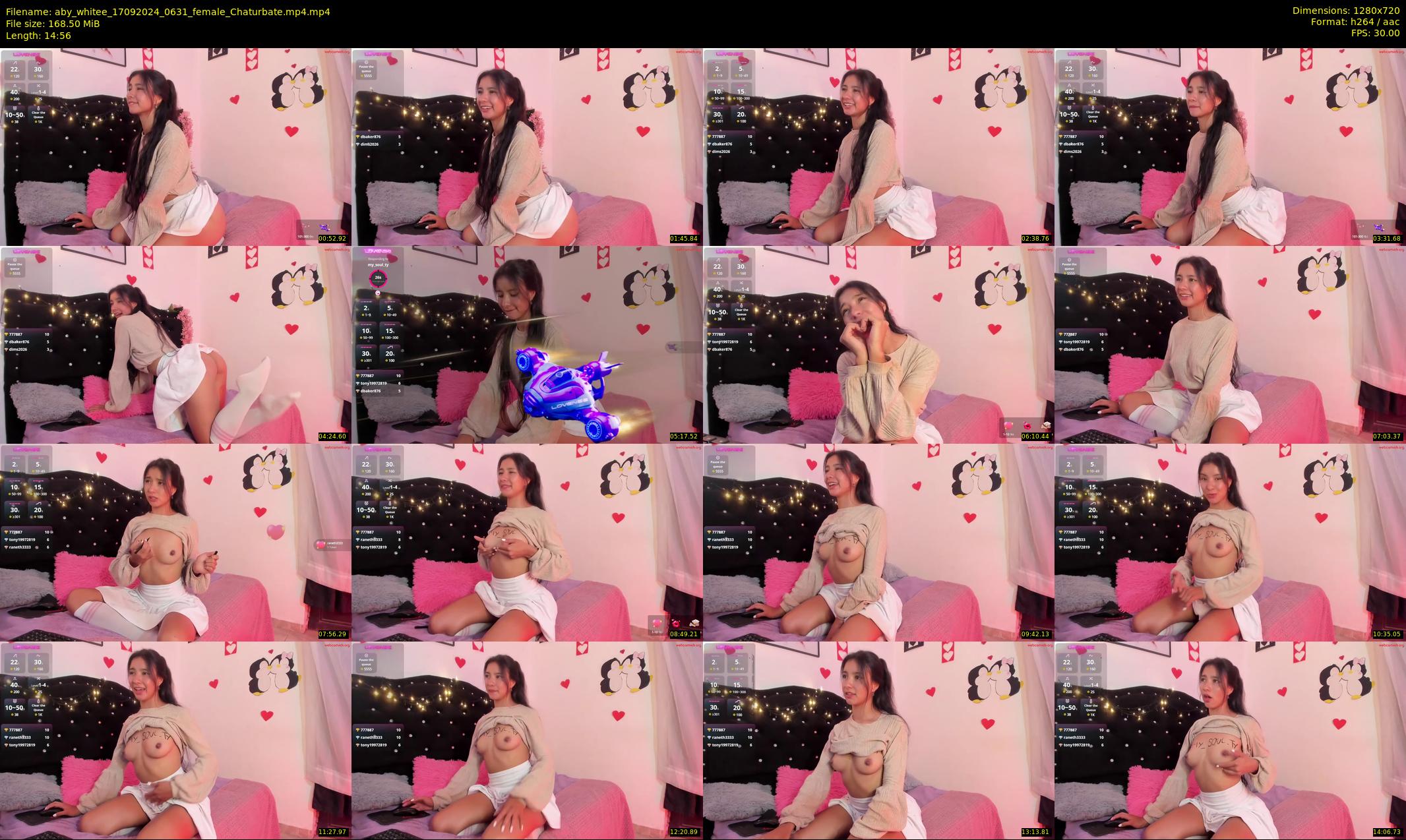 aby_whitee — 15 minute Chaturbate female cam show recording, 720p, Sep 17, 2024