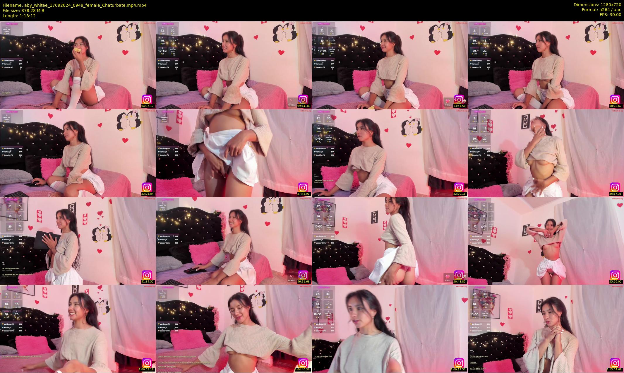 aby_whitee — 79 minute Chaturbate female cam show recording, 720p, Sep 17, 2024