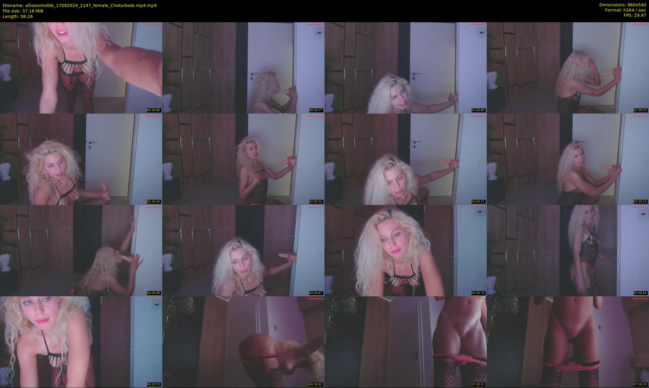 allissonhotbb — 9 minute Chaturbate female cam show recording, 480p, Sep 17, 2024