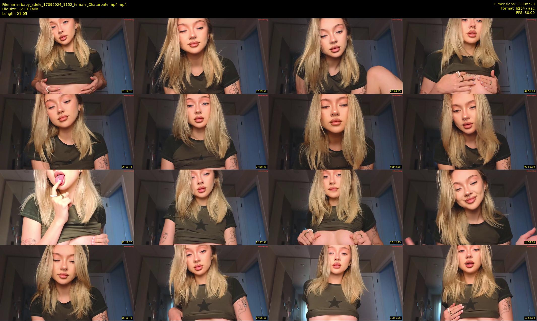 baby_adele — 22 minute Chaturbate female cam show recording, 720p, Sep 17, 2024
