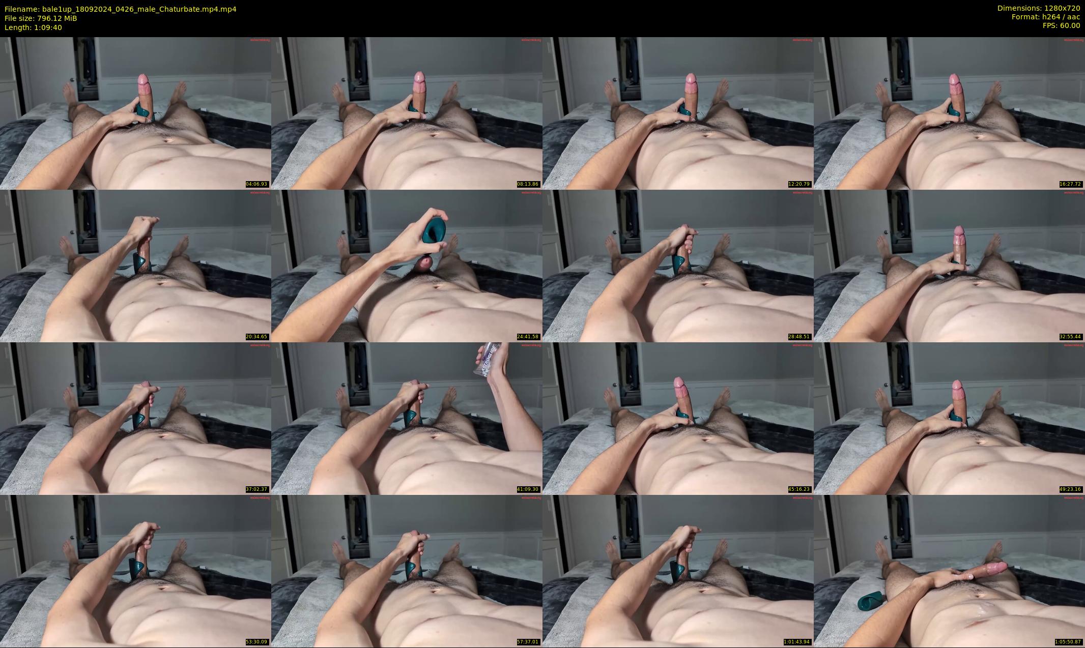 bale1up — 70 minute Chaturbate male cam show recording, 720p, Sep 18, 2024