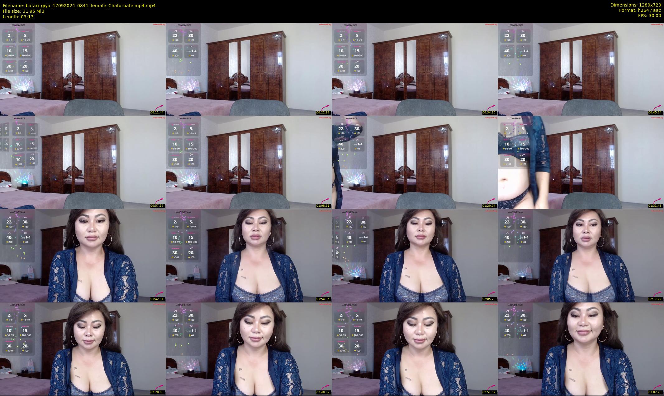 batari_giya — 4 minute Chaturbate female cam show recording, 720p, Sep 17, 2024