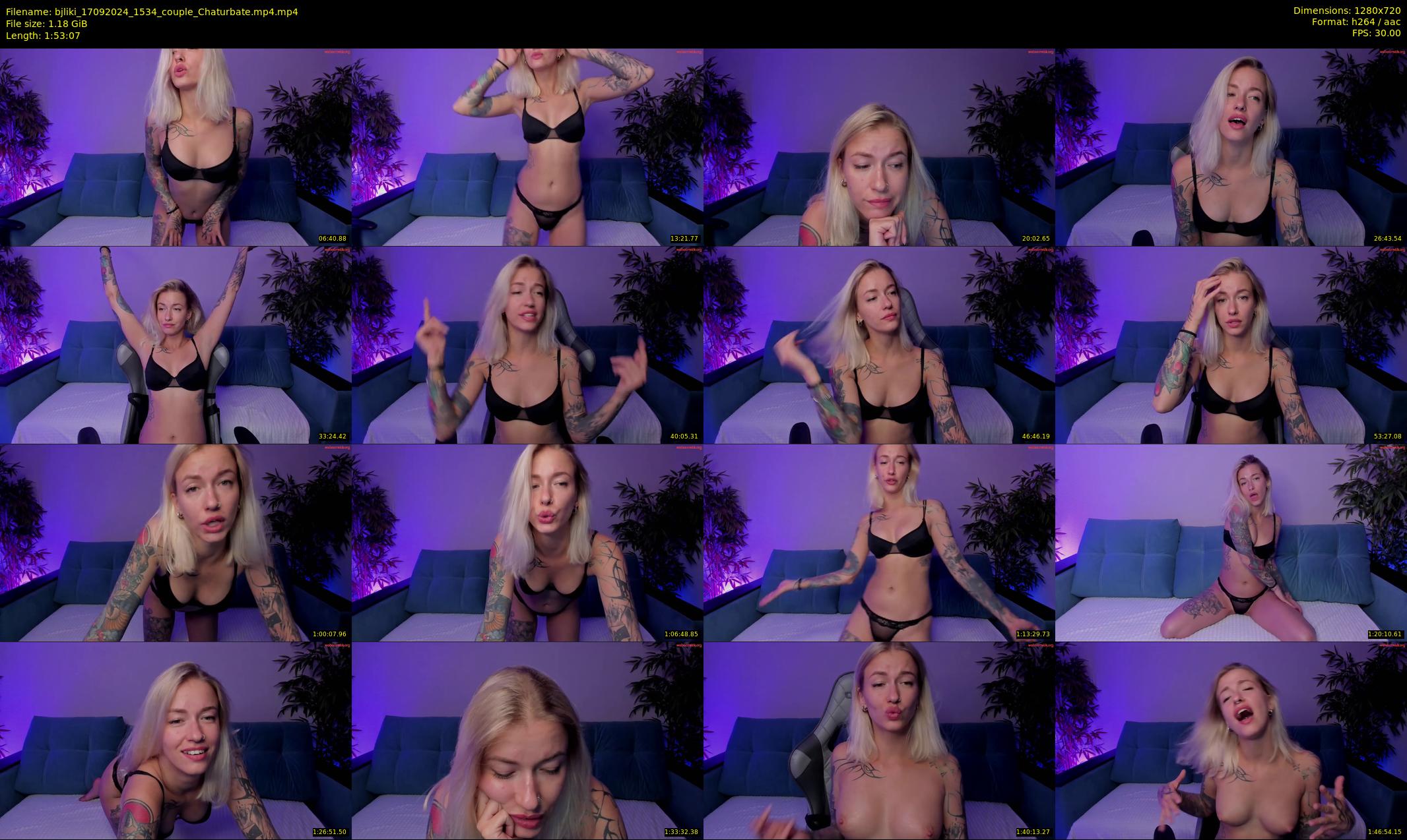 bjliki — 114 minute Chaturbate couple cam show recording, 720p, Sep 17, 2024